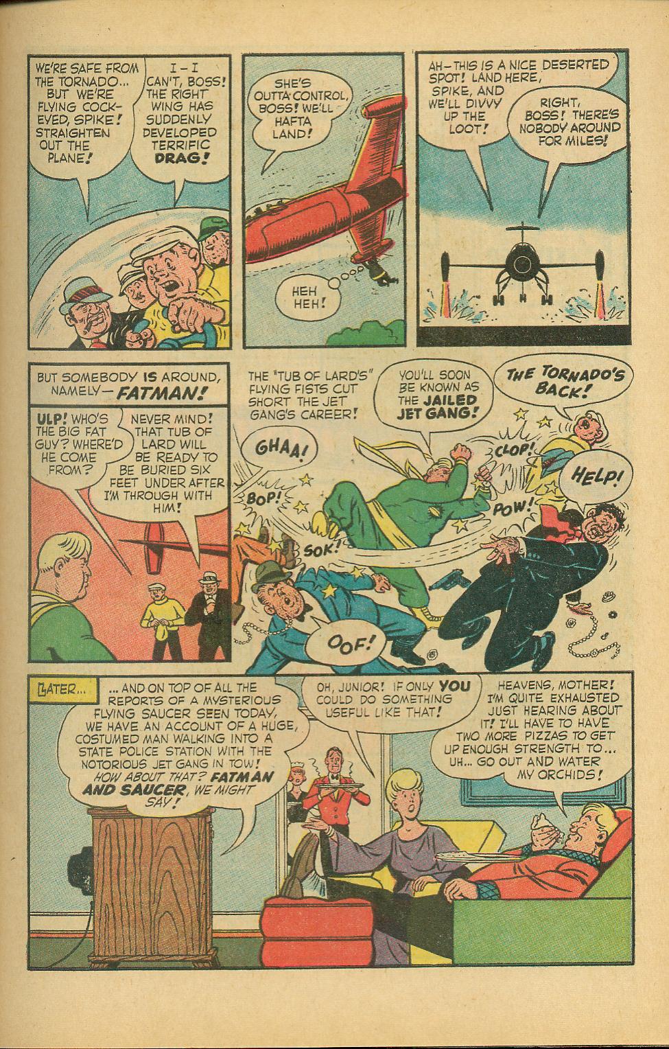 Read online Fatman, The Human Flying Saucer comic -  Issue #1 - 23