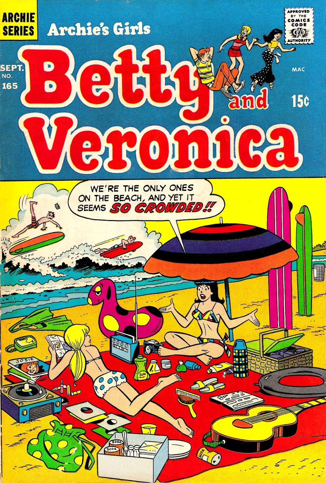 Archie's Girls Betty and Veronica issue 165 - Page 1