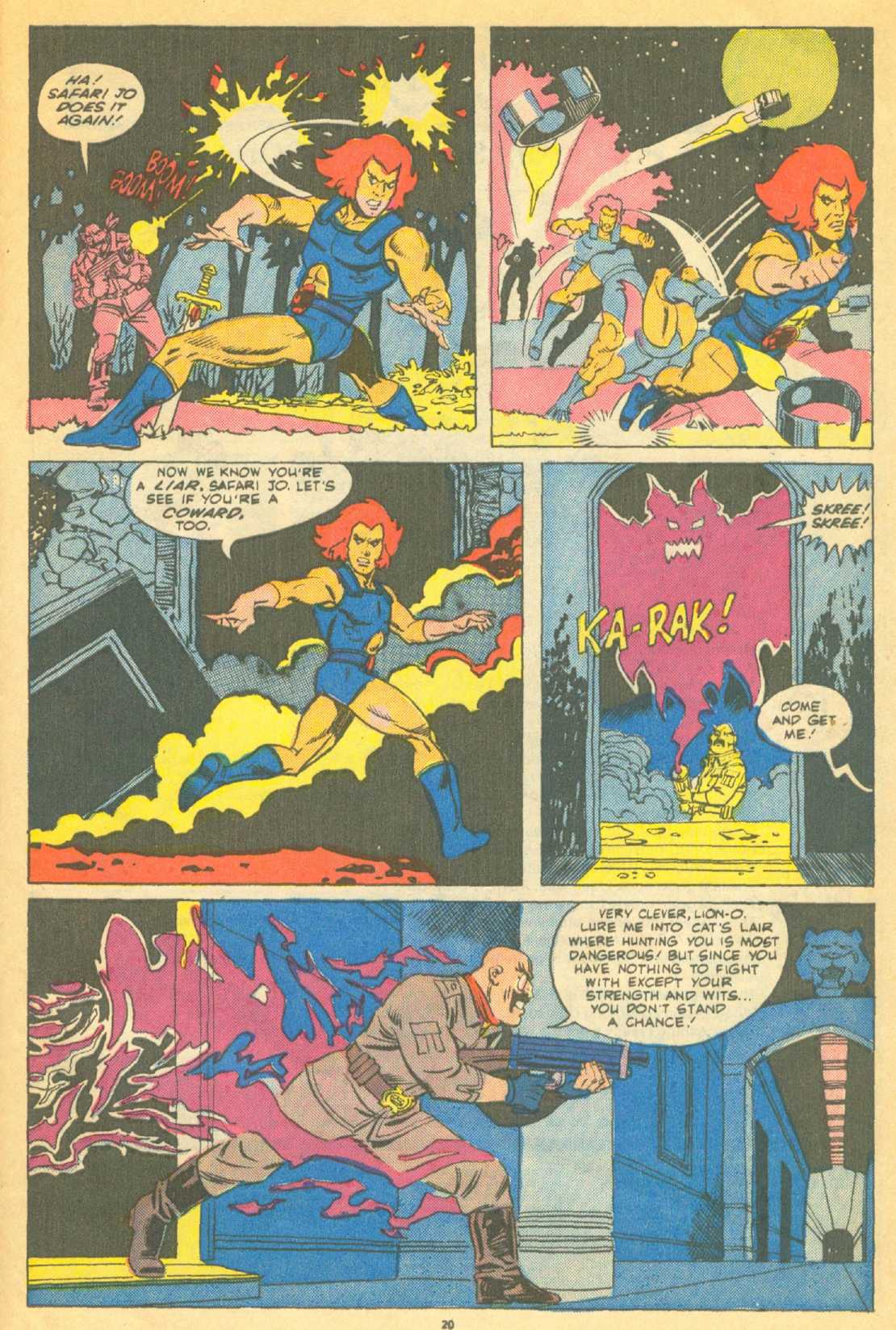 Read online ThunderCats (1985) comic -  Issue #14 - 21