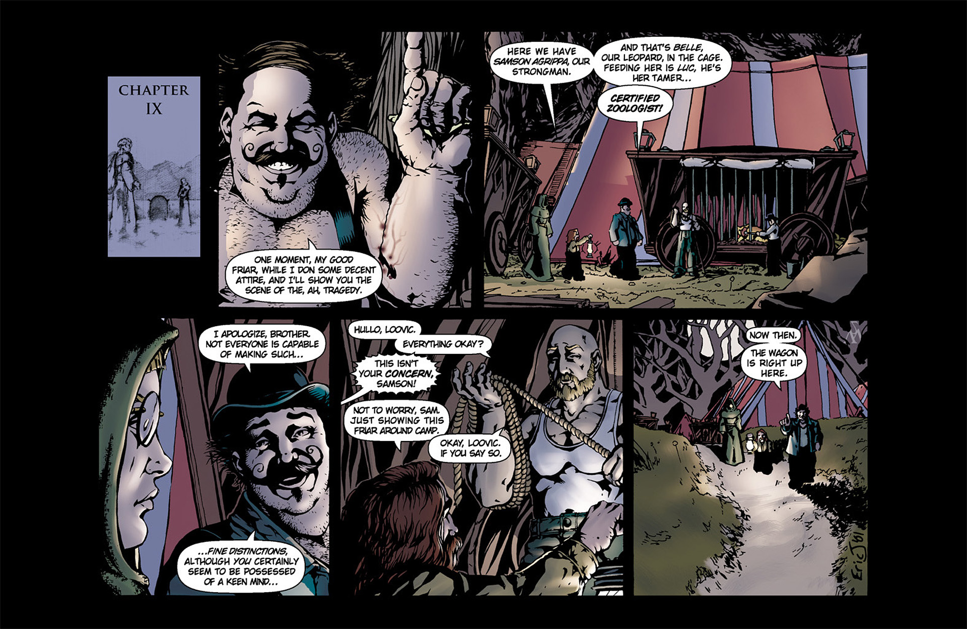 Read online Rex Mundi (2006) comic -  Issue # TPB 1 - 180