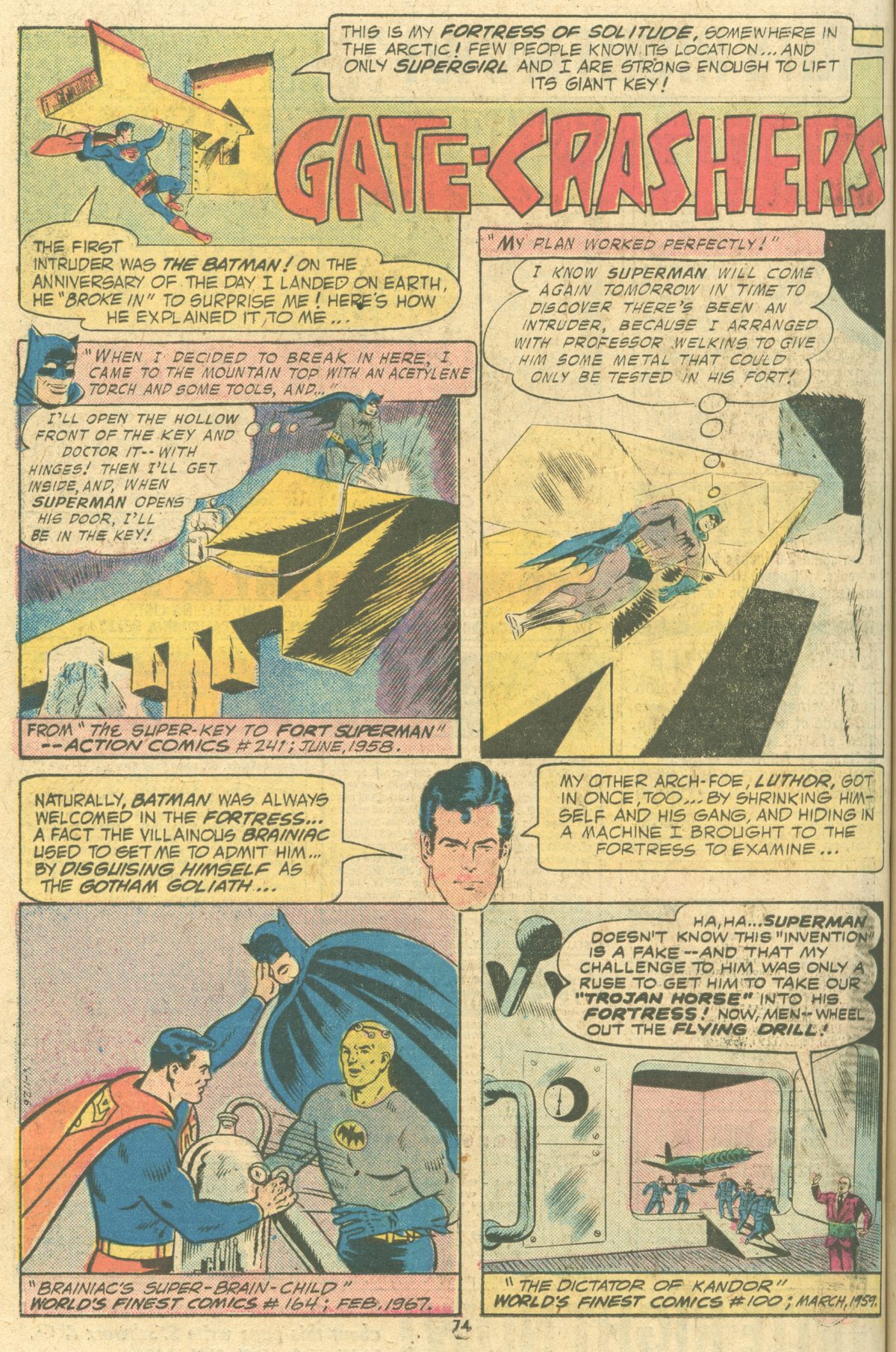 Read online Superman (1939) comic -  Issue #284 - 74