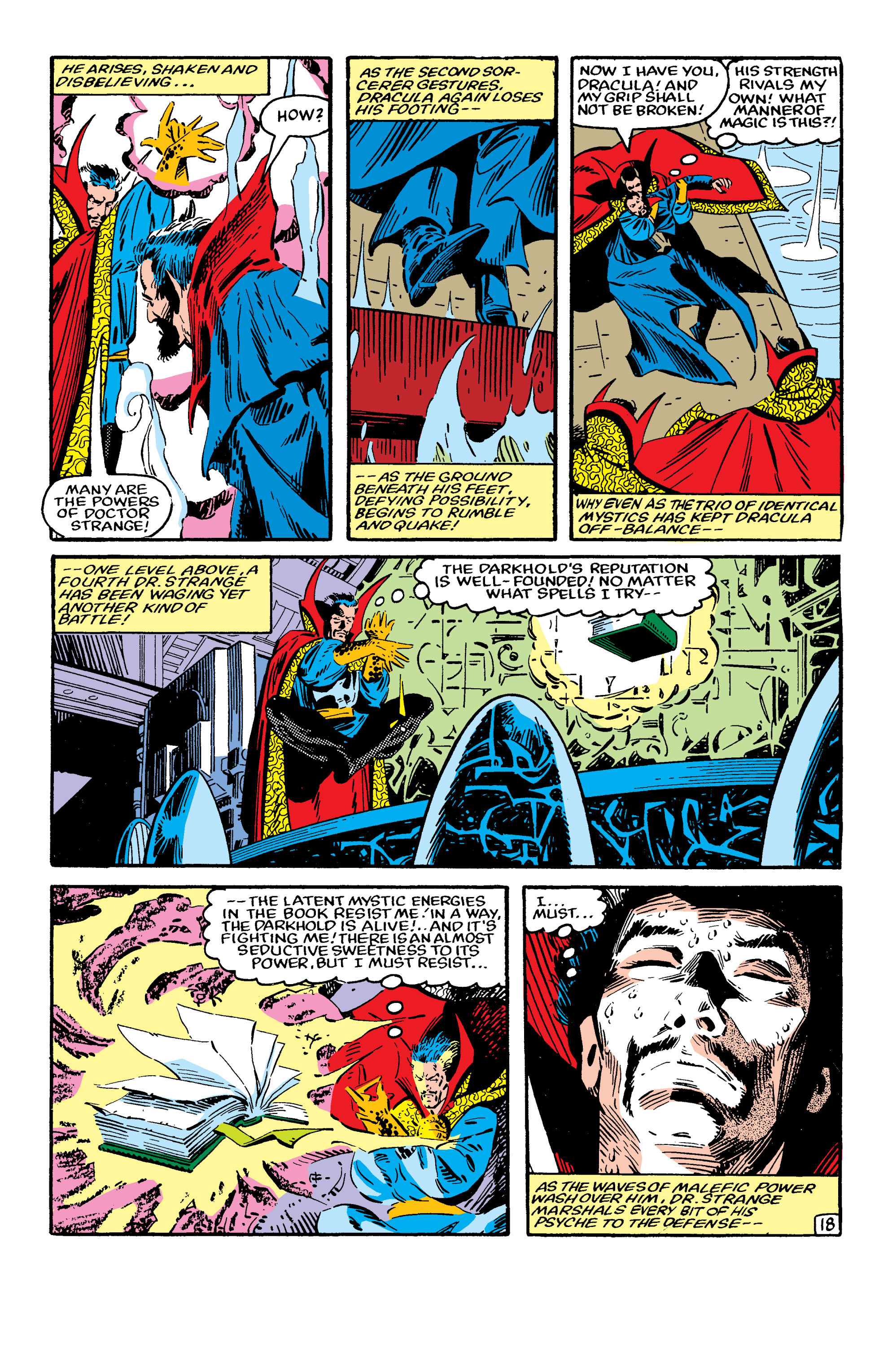 Read online Doctor Strange vs. Dracula comic -  Issue # TPB - 104