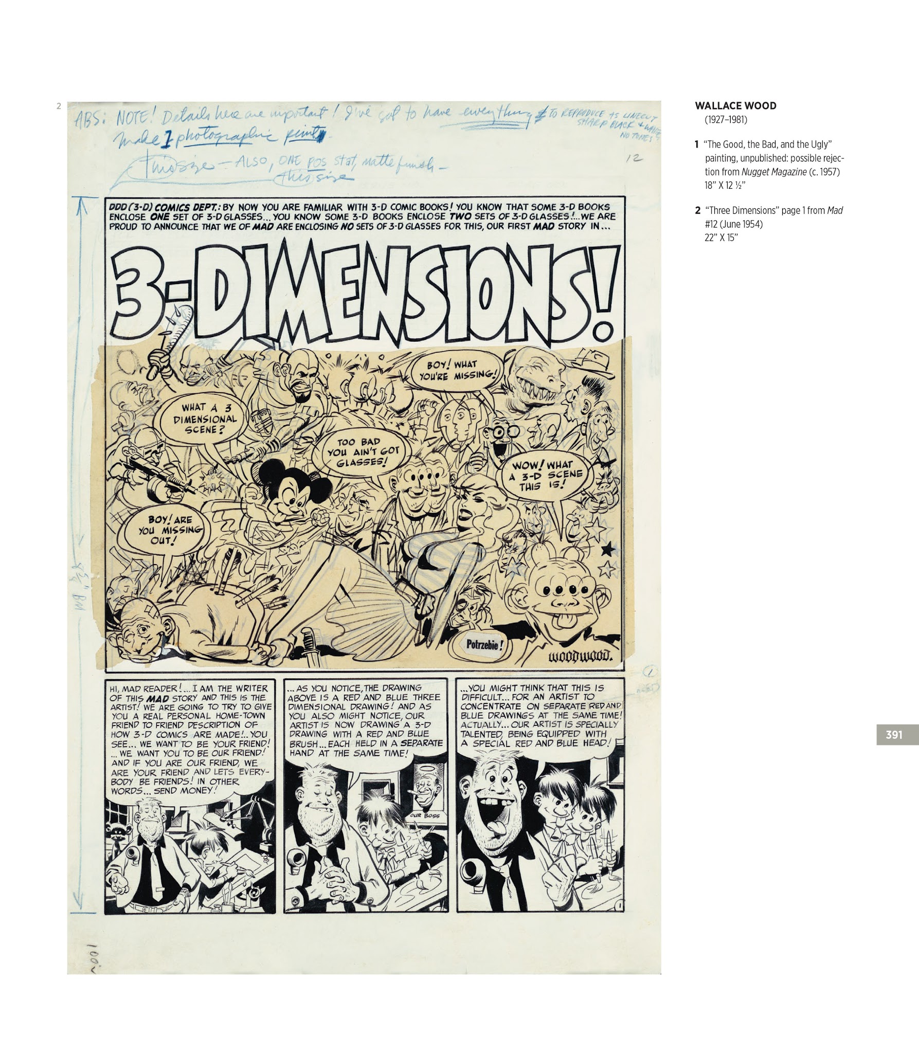 Read online The Blighted Eye: Original Comic Art From the Glenn Bray Collection comic -  Issue # TPB - 385