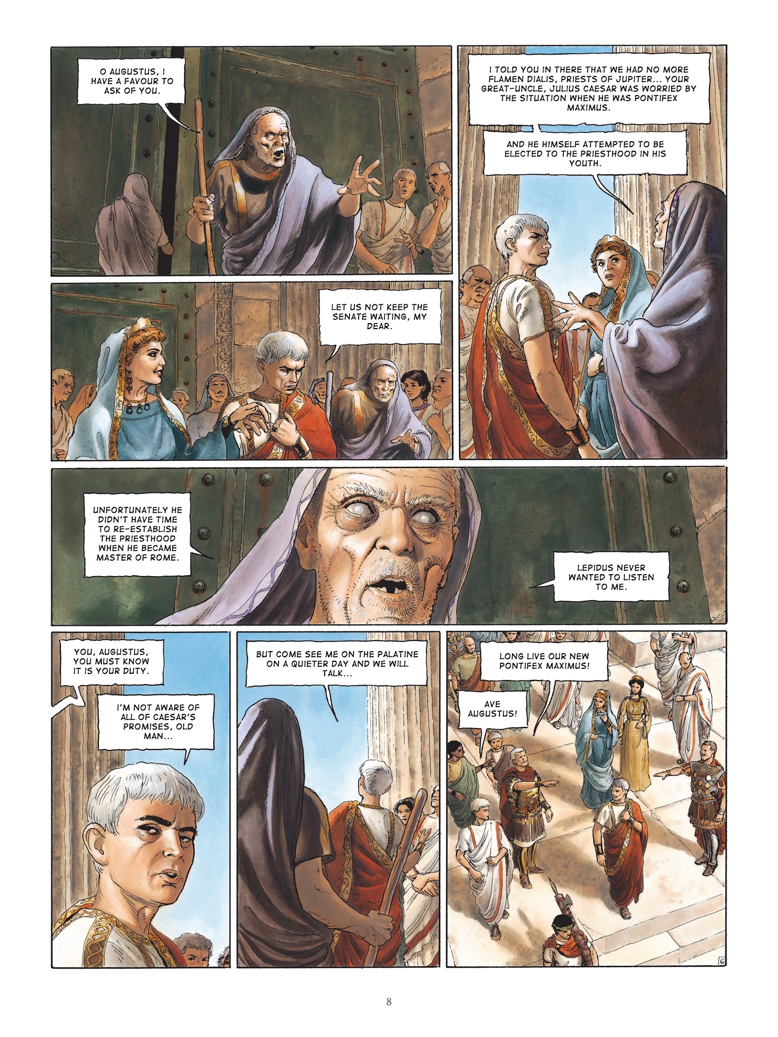 Read online Alix Senator comic -  Issue #1 - 9