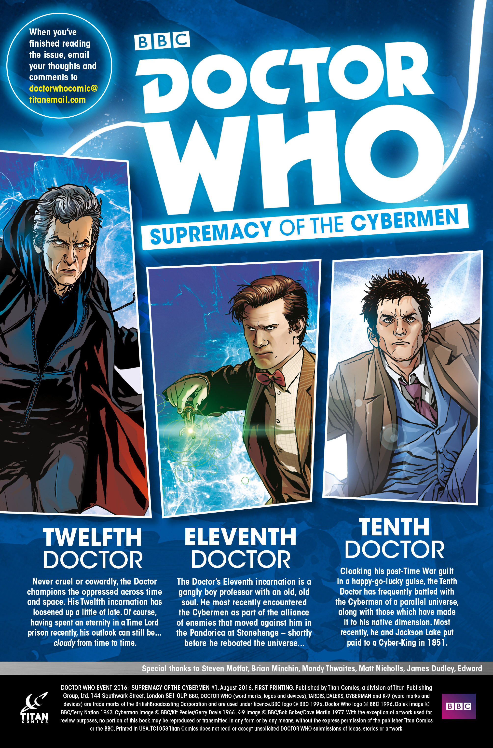 Read online Doctor Who Event 2016: Doctor Who Supremacy of the Cybermen comic -  Issue #1 - 5