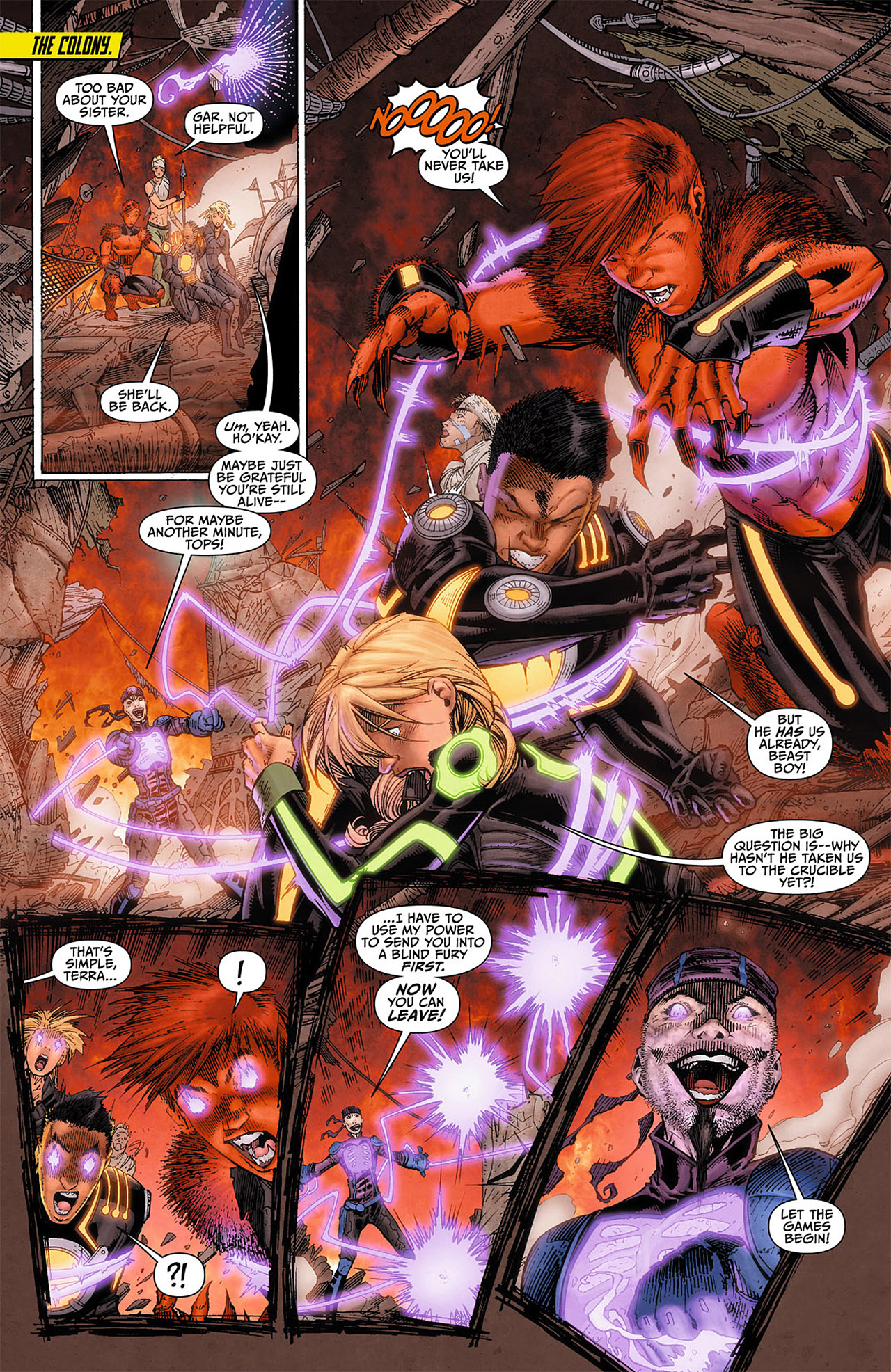 Read online Teen Titans (2011) comic -  Issue # _Annual 1 - 19