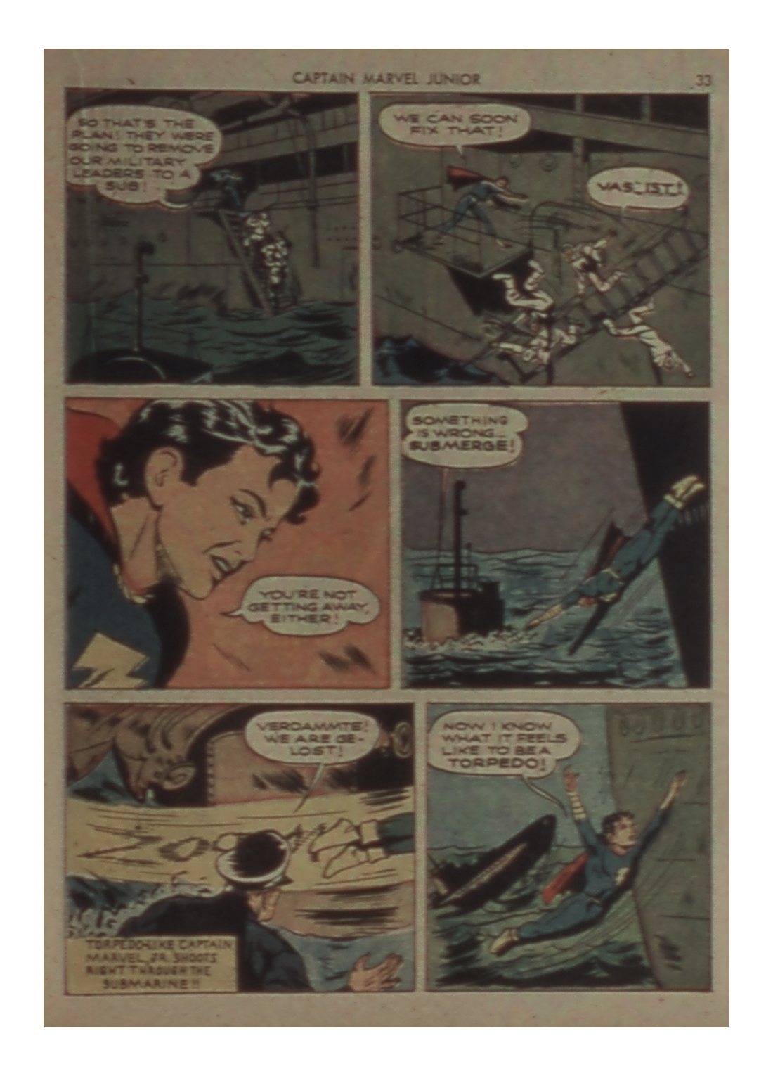Read online Captain Marvel, Jr. comic -  Issue #4 - 34