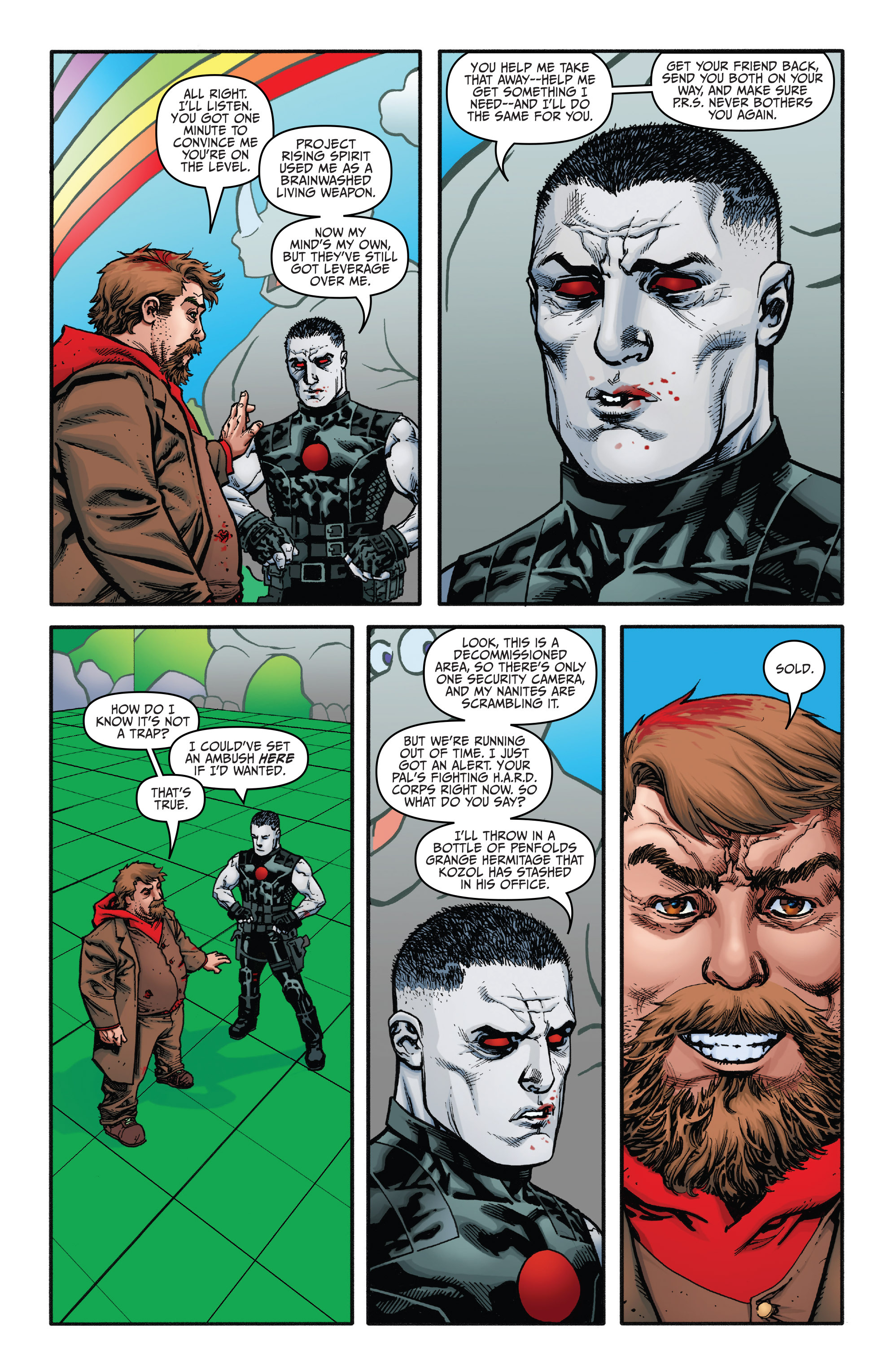 Read online Bloodshot and H.A.R.D.Corps comic -  Issue #21 - 7