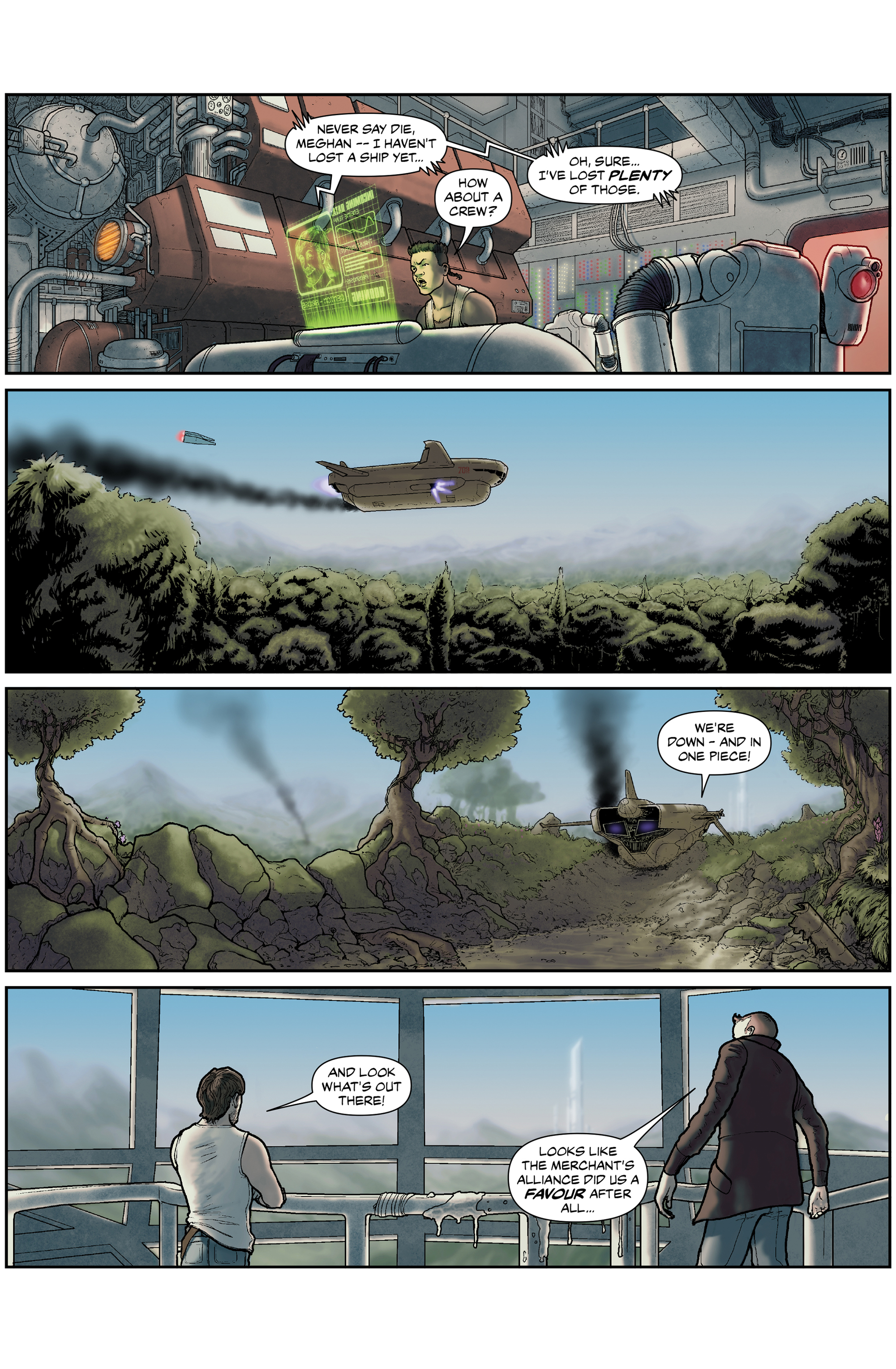 Read online 100% Biodegradable comic -  Issue #15 - 17