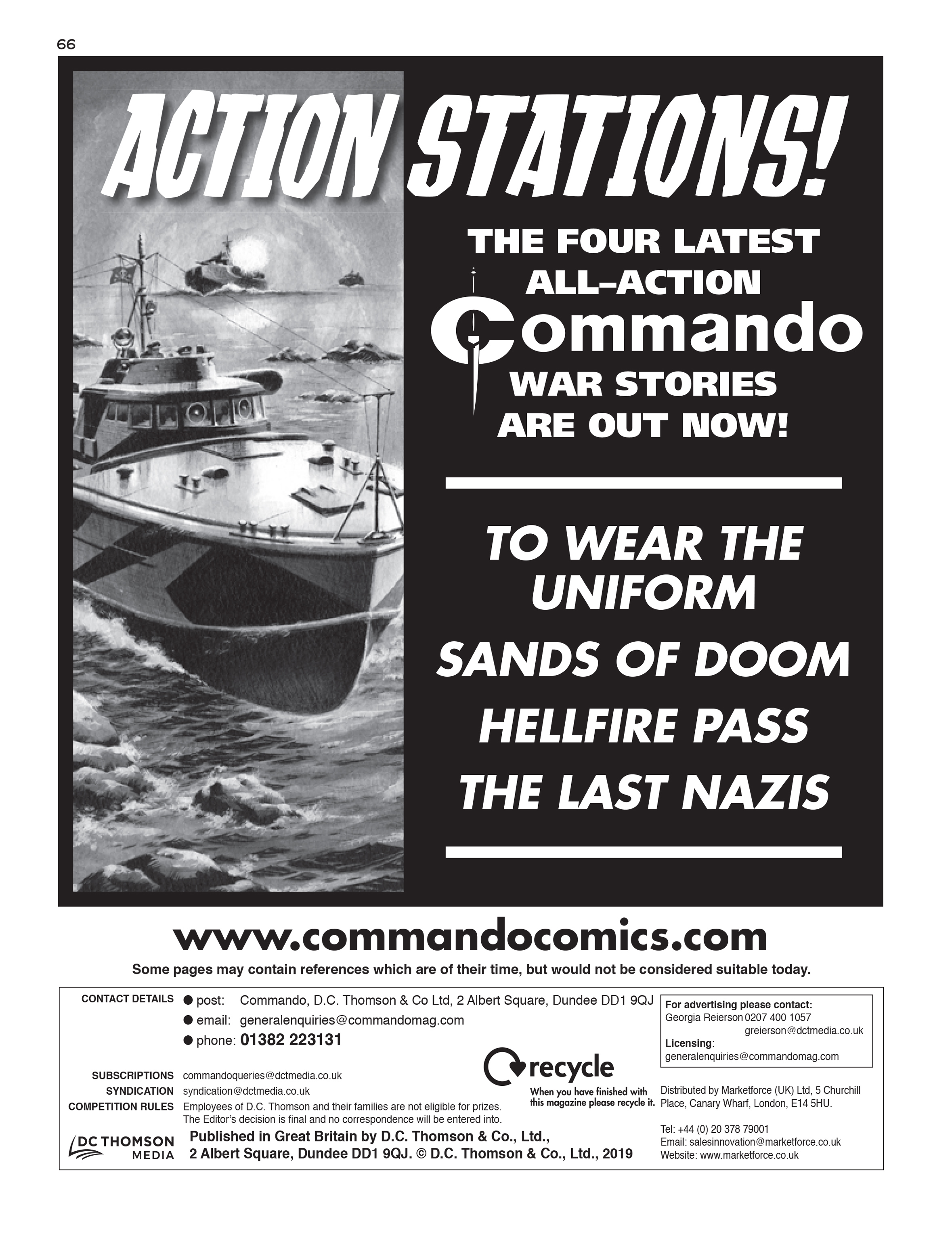 Read online Commando: For Action and Adventure comic -  Issue #5221 - 65