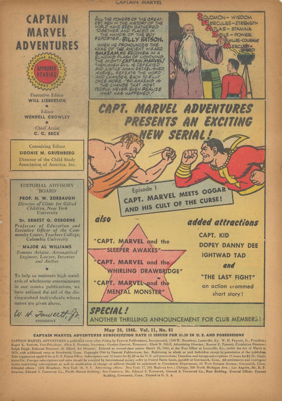 Read online Captain Marvel Adventures comic -  Issue #61 - 4
