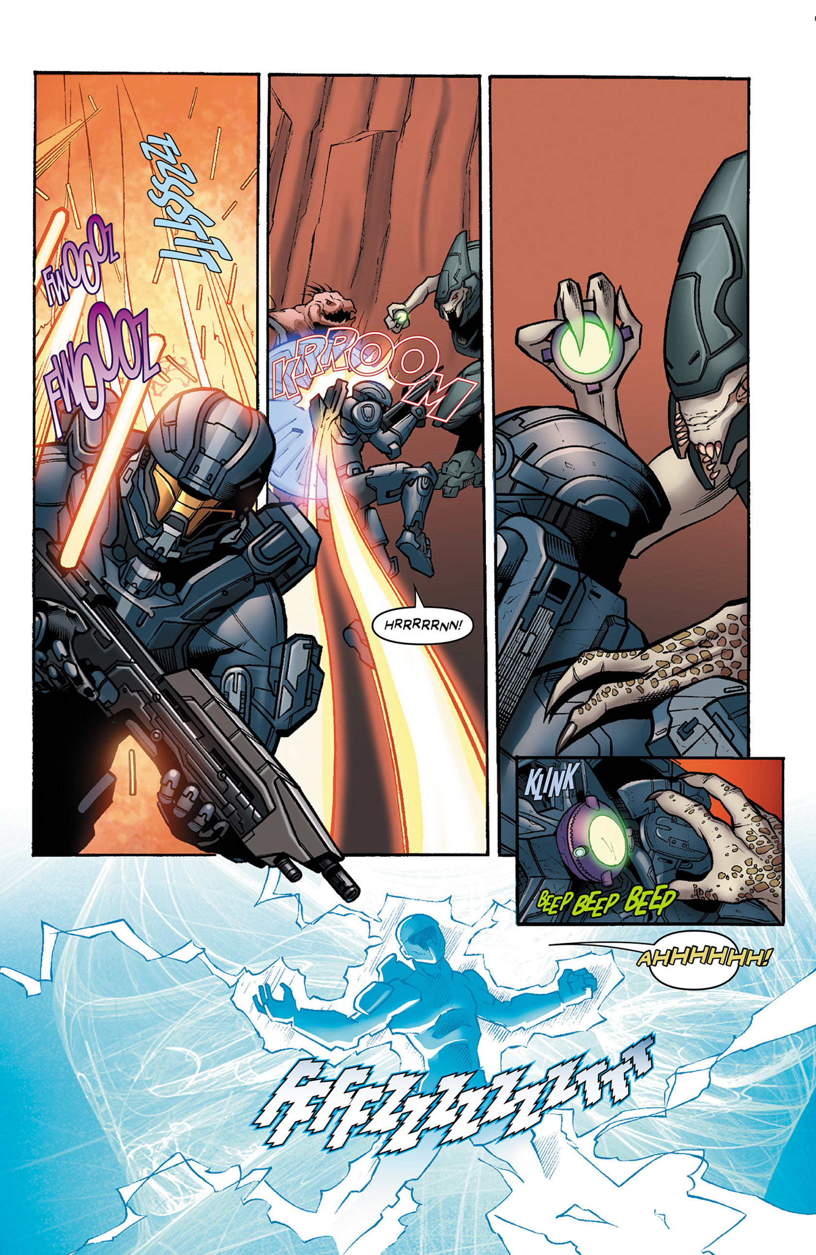 Read online Halo: Escalation comic -  Issue #11 - 18
