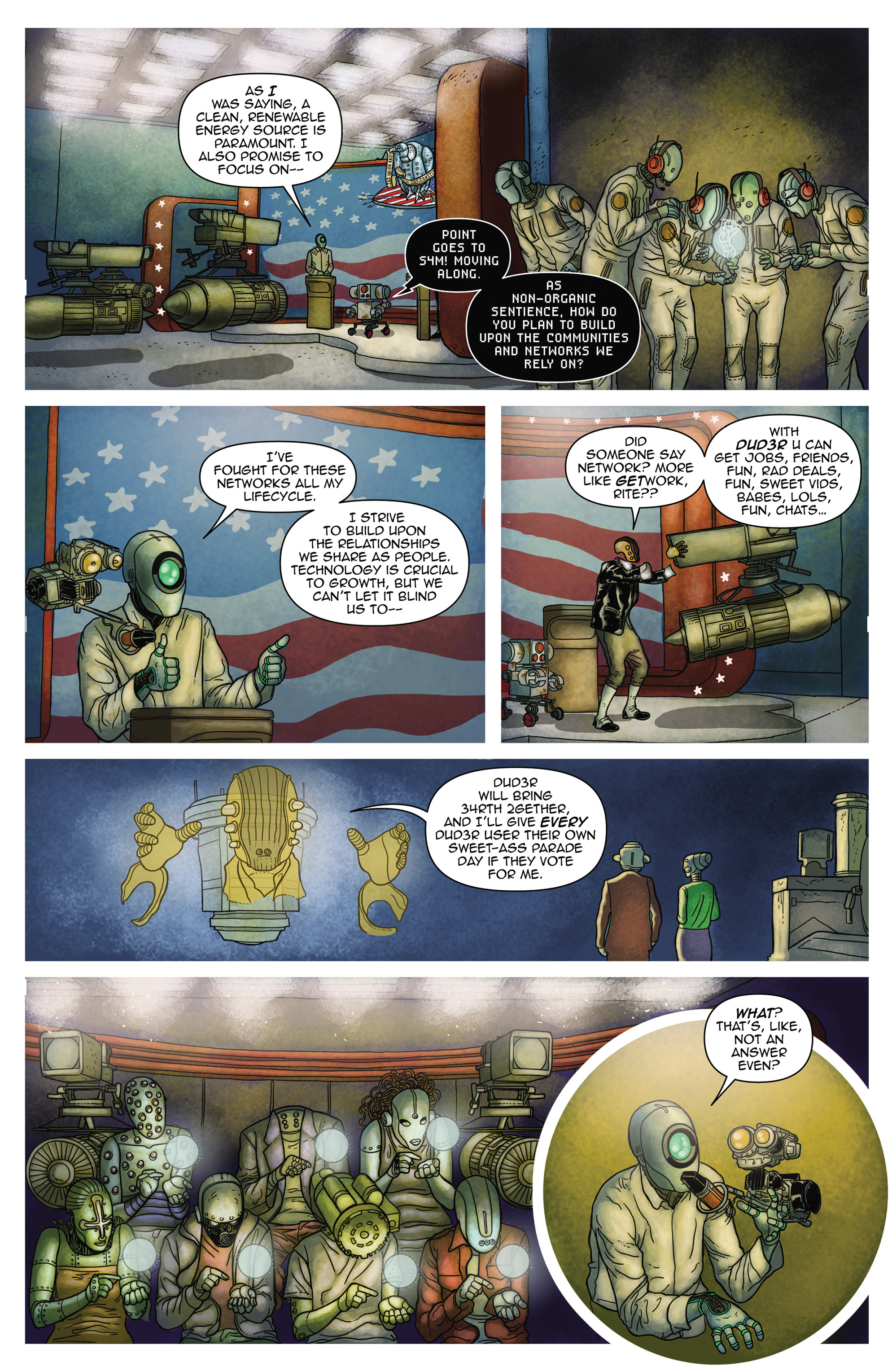 Read online D4VEocracy comic -  Issue #2 - 18