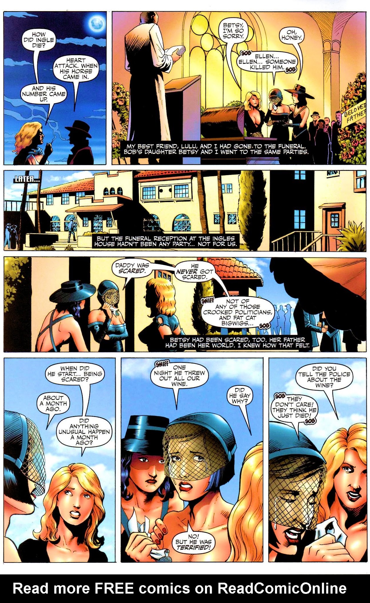 Read online Domino Lady comic -  Issue #5 - 4