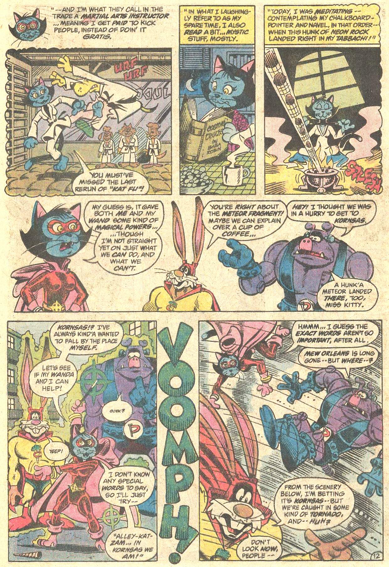 Read online Captain Carrot and His Amazing Zoo Crew! comic -  Issue #1 - 13