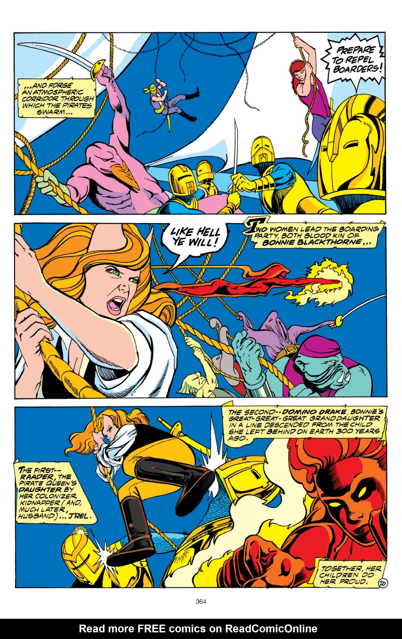 Read online Swords of the Swashbucklers comic -  Issue # TPB - 348