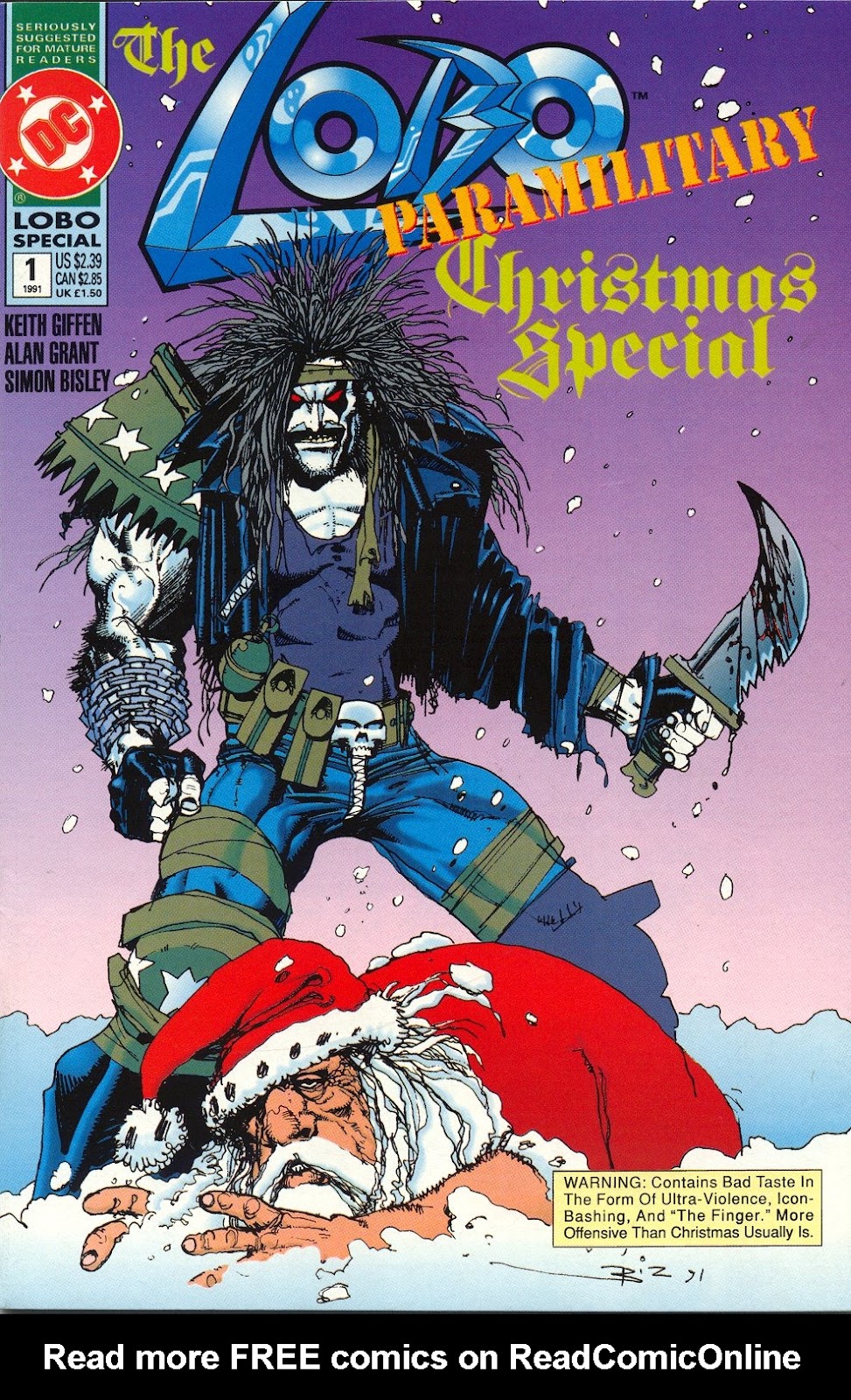 Lobo Paramilitary Christmas Special issue Full - Page 1