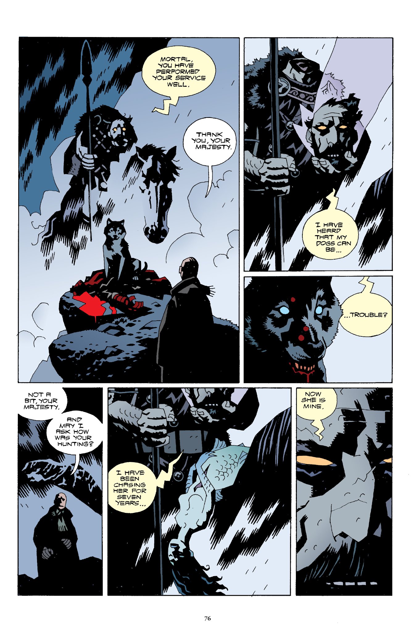 Read online Hellboy The Complete Short Stories comic -  Issue # TPB 1 (Part 1) - 77
