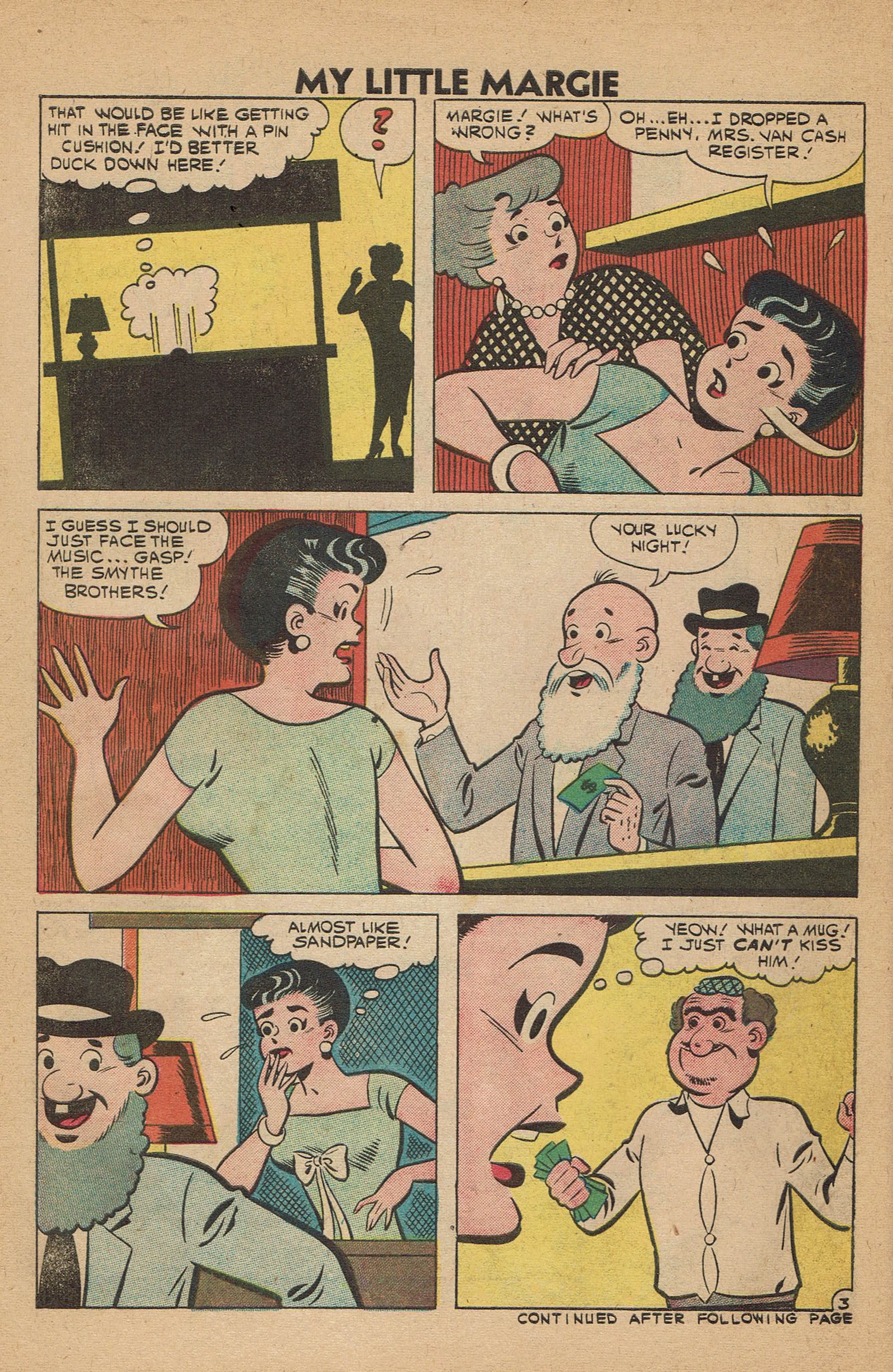 Read online My Little Margie (1954) comic -  Issue #29 - 30