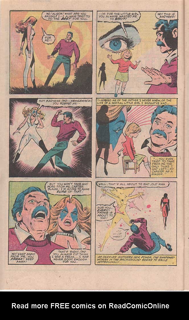 Read online Dazzler (1981) comic -  Issue #20 - 3