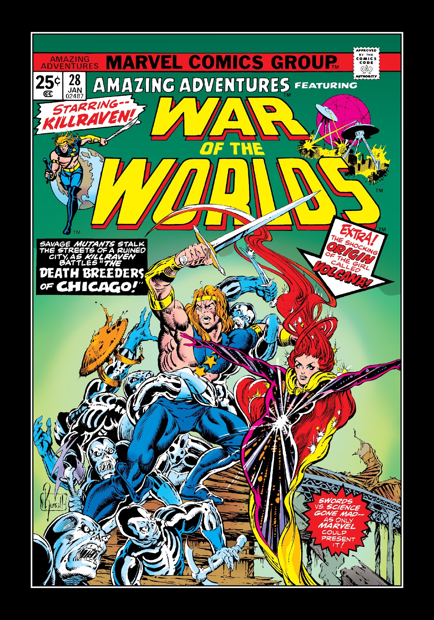 Read online Marvel Masterworks: Killraven comic -  Issue # TPB 1 (Part 2) - 85