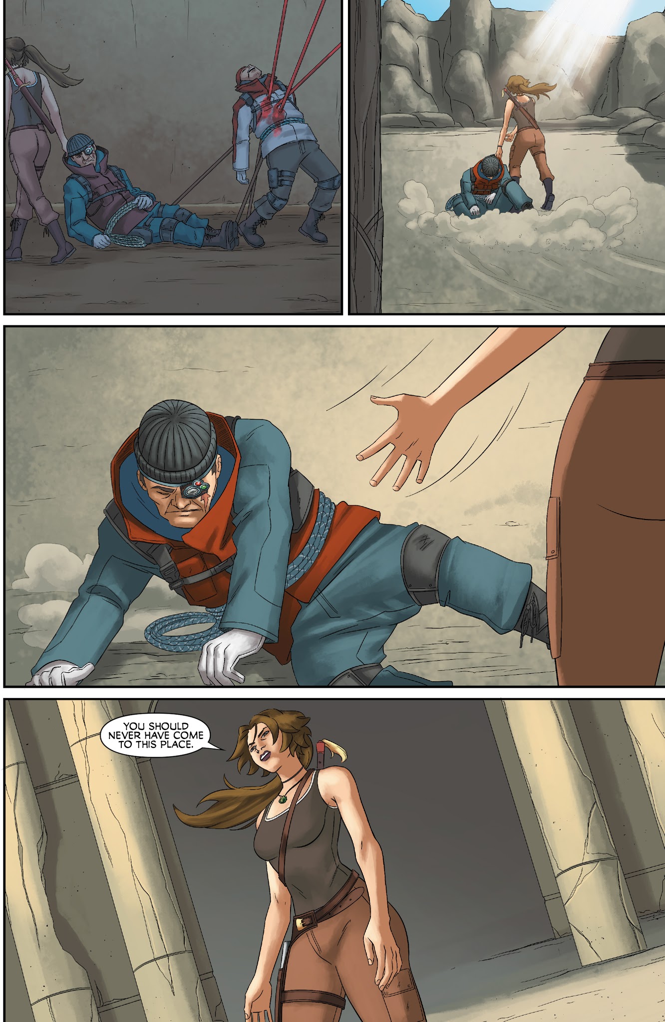 Read online Tomb Raider: Survivor's Crusade comic -  Issue #4 - 17