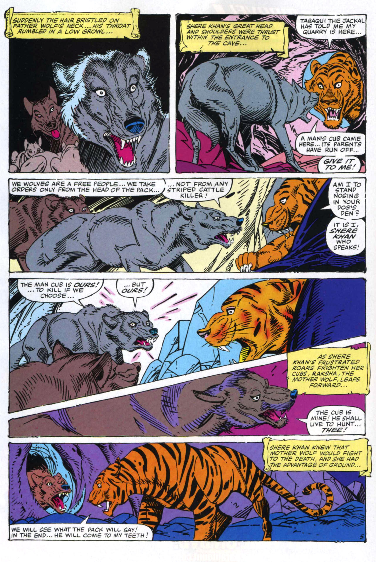 Read online Marvel Illustrated Jungle Book comic -  Issue # Full - 10