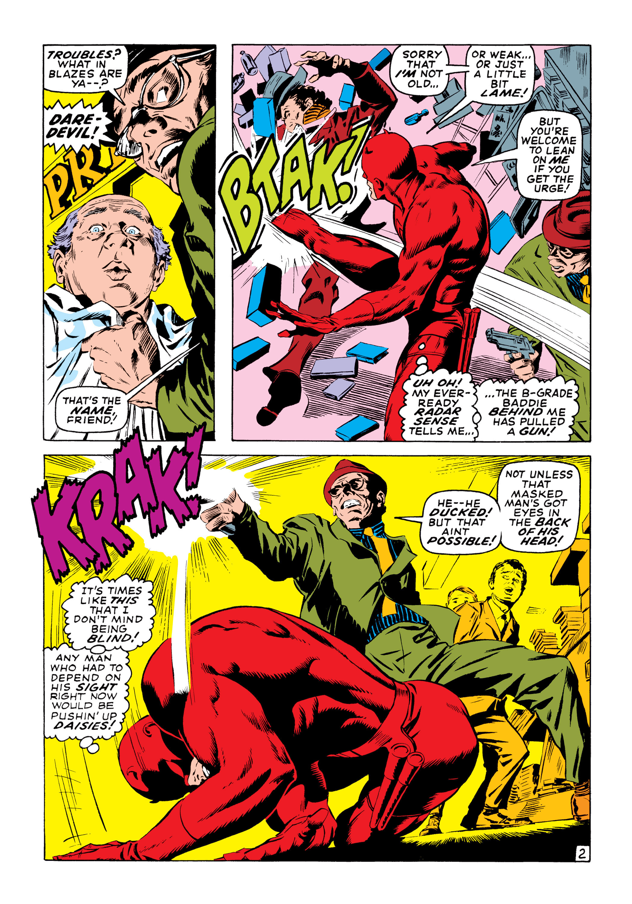 Read online Marvel Masterworks: Daredevil comic -  Issue # TPB 6 (Part 2) - 13
