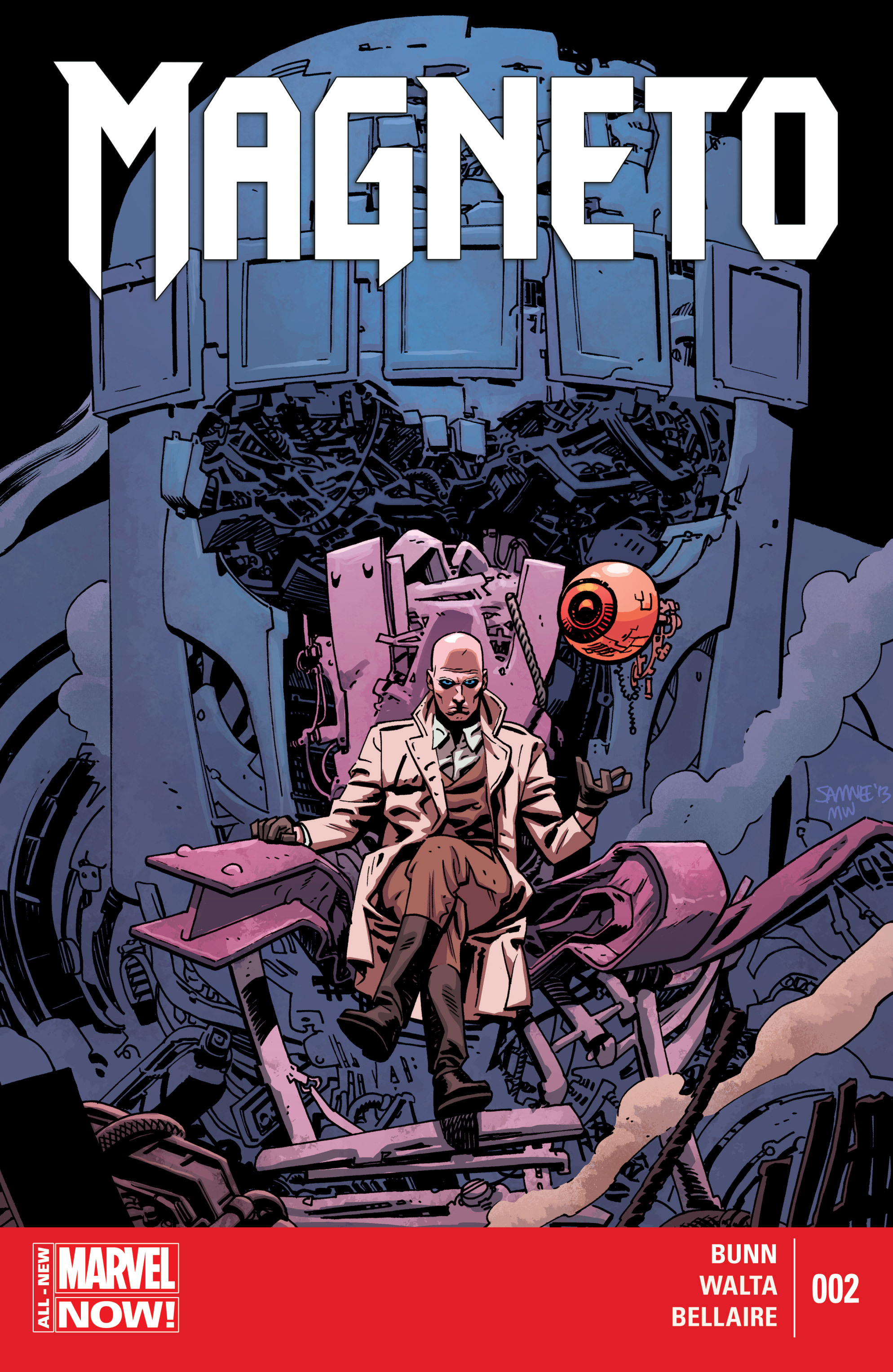 Read online Magneto comic -  Issue #2 - 1