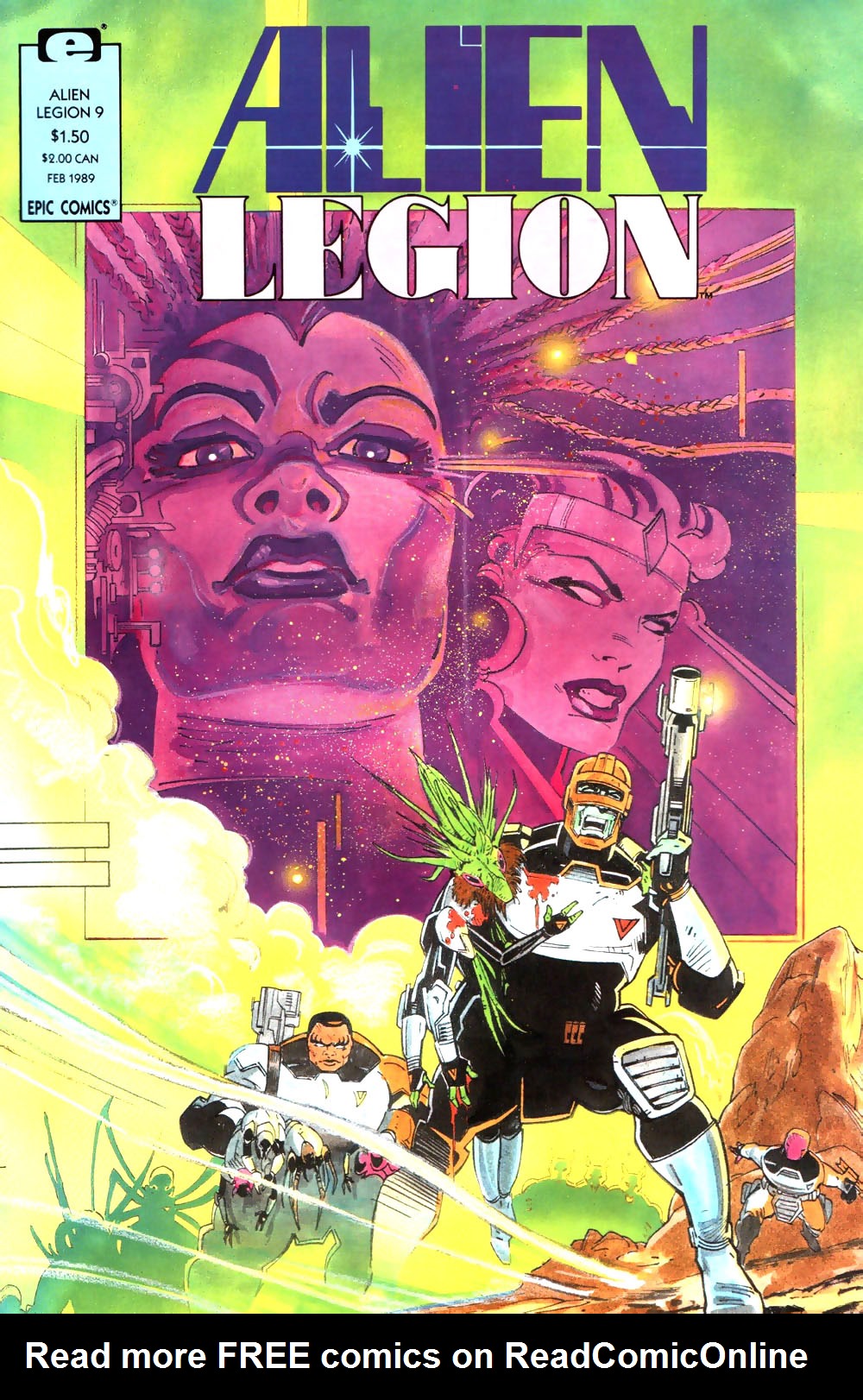 Read online Alien Legion (1987) comic -  Issue #9 - 1