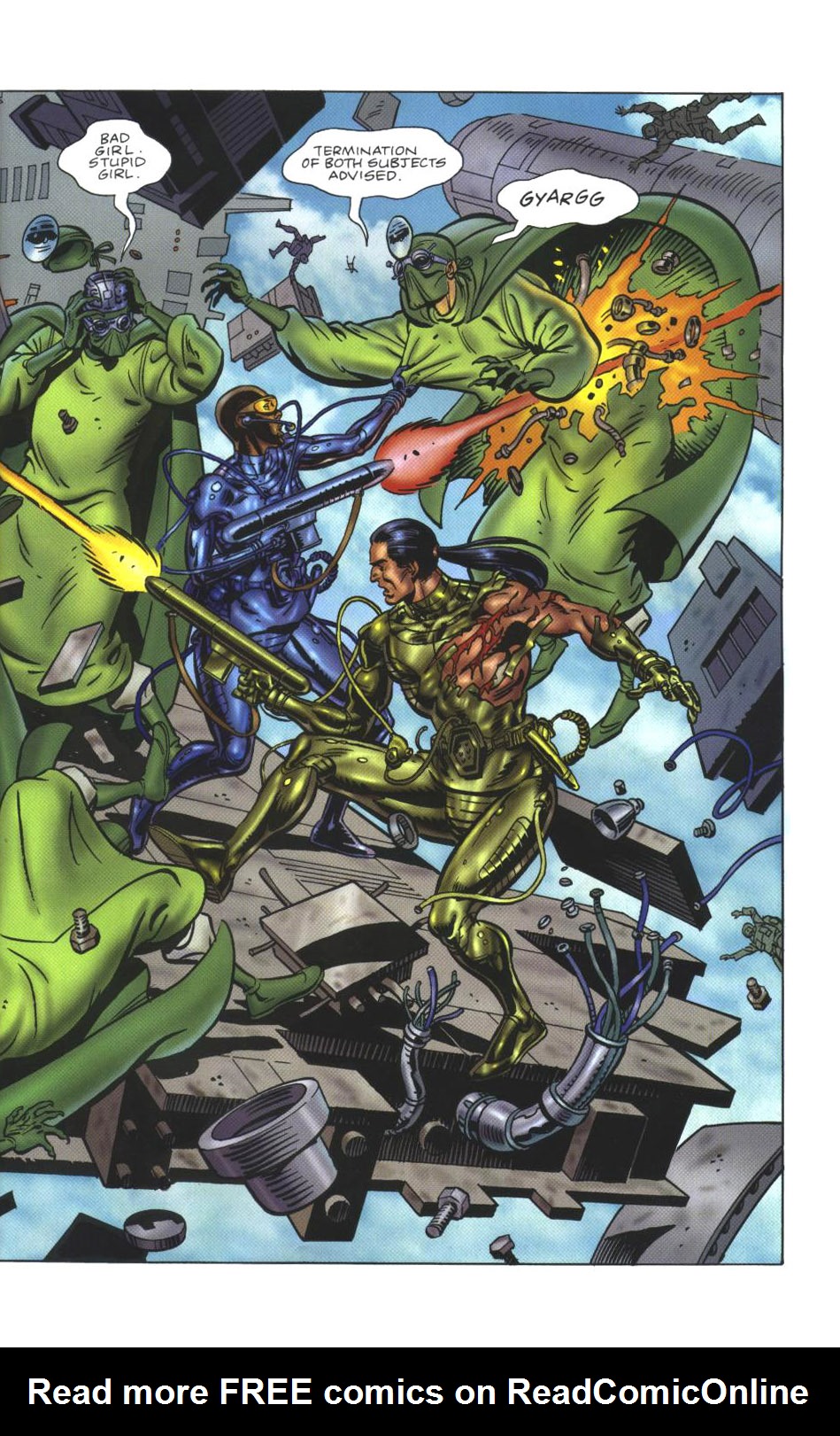 Read online Martha Washington Saves the World comic -  Issue #2 - 131