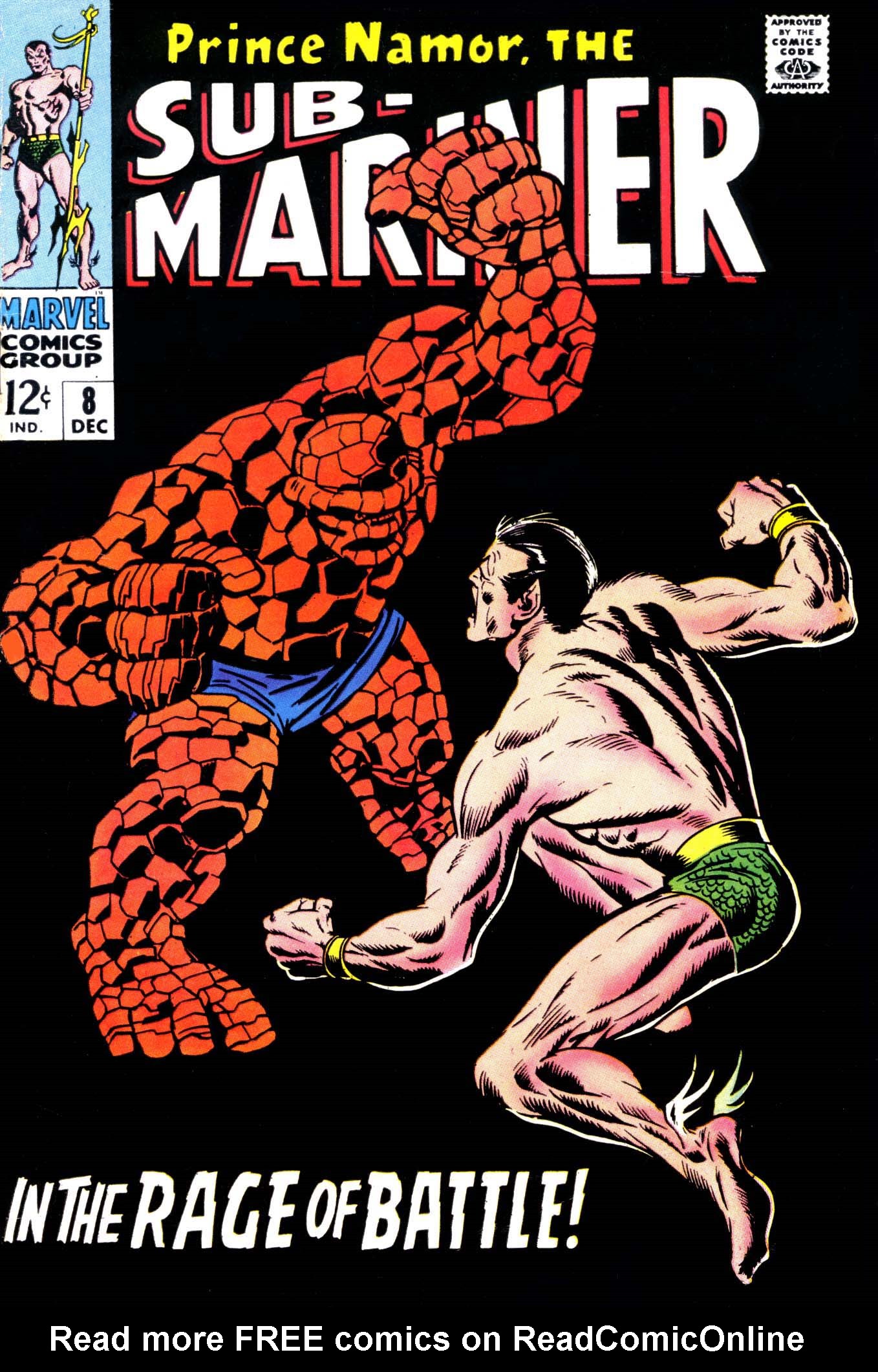 Read online The Sub-Mariner comic -  Issue #8 - 1