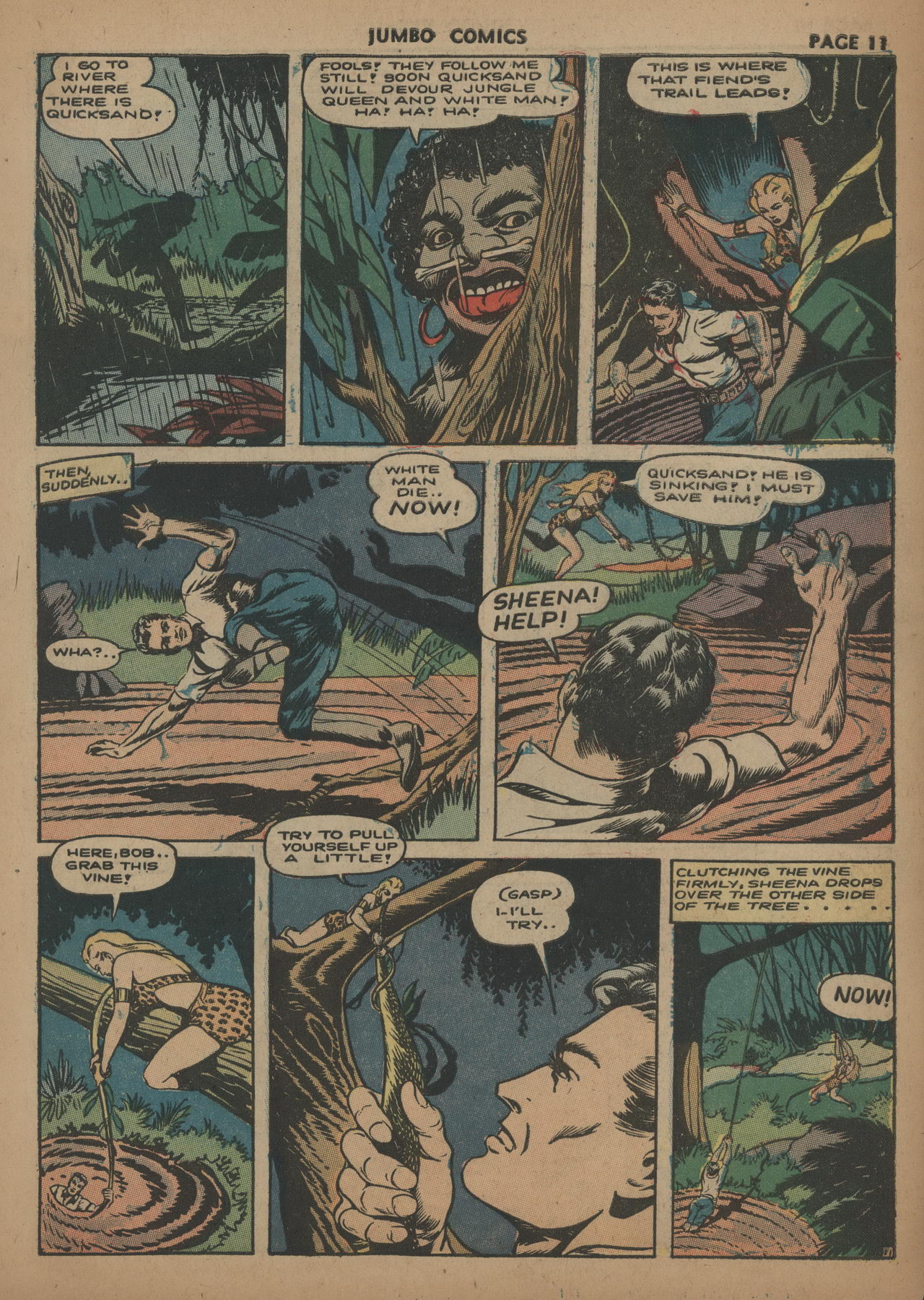 Read online Jumbo Comics comic -  Issue #44 - 13