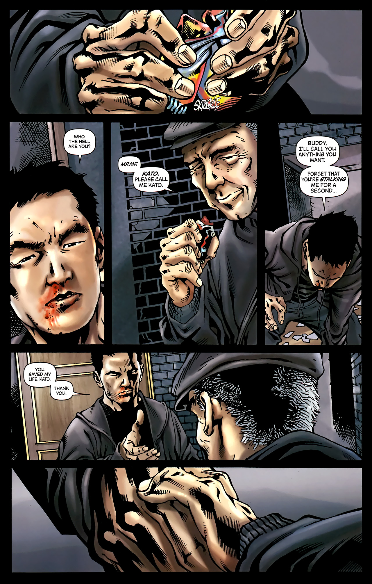 Read online The Green Hornet Strikes! comic -  Issue #5 - 4