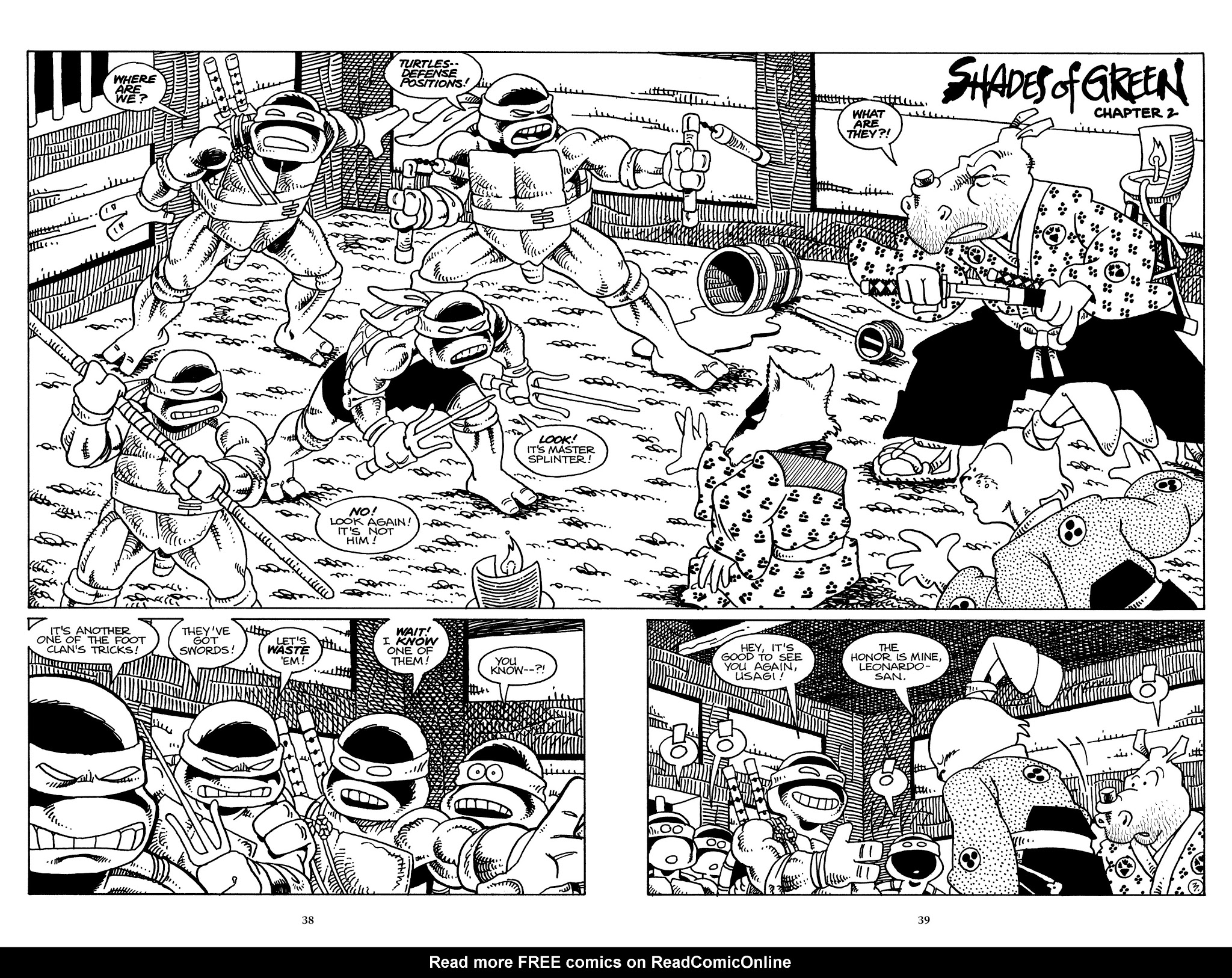Read online The Usagi Yojimbo Saga comic -  Issue # TPB 1 - 37