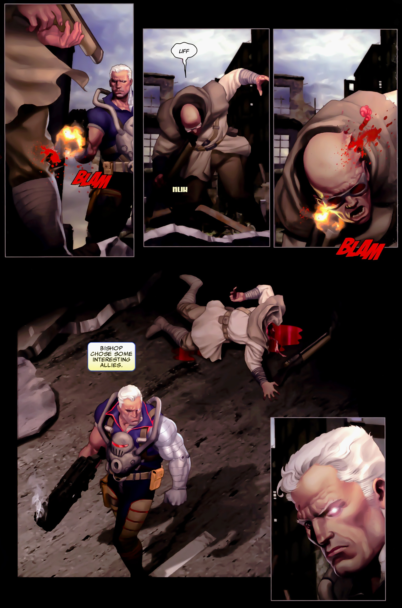 Read online Cable (2008) comic -  Issue #5 - 17