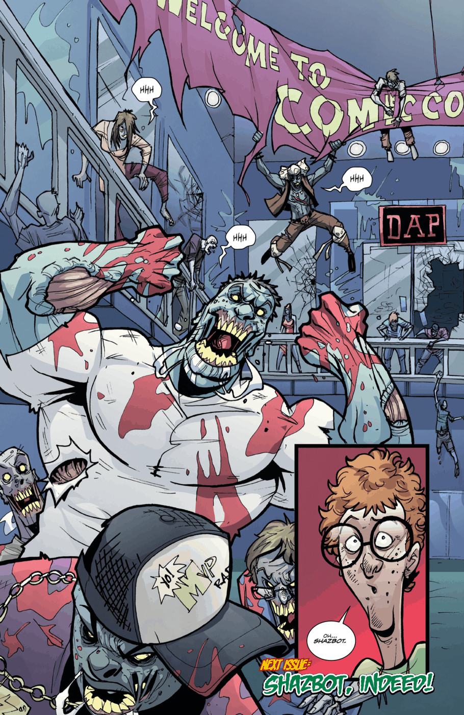Read online Fanboys vs. Zombies comic -  Issue #7 - 27