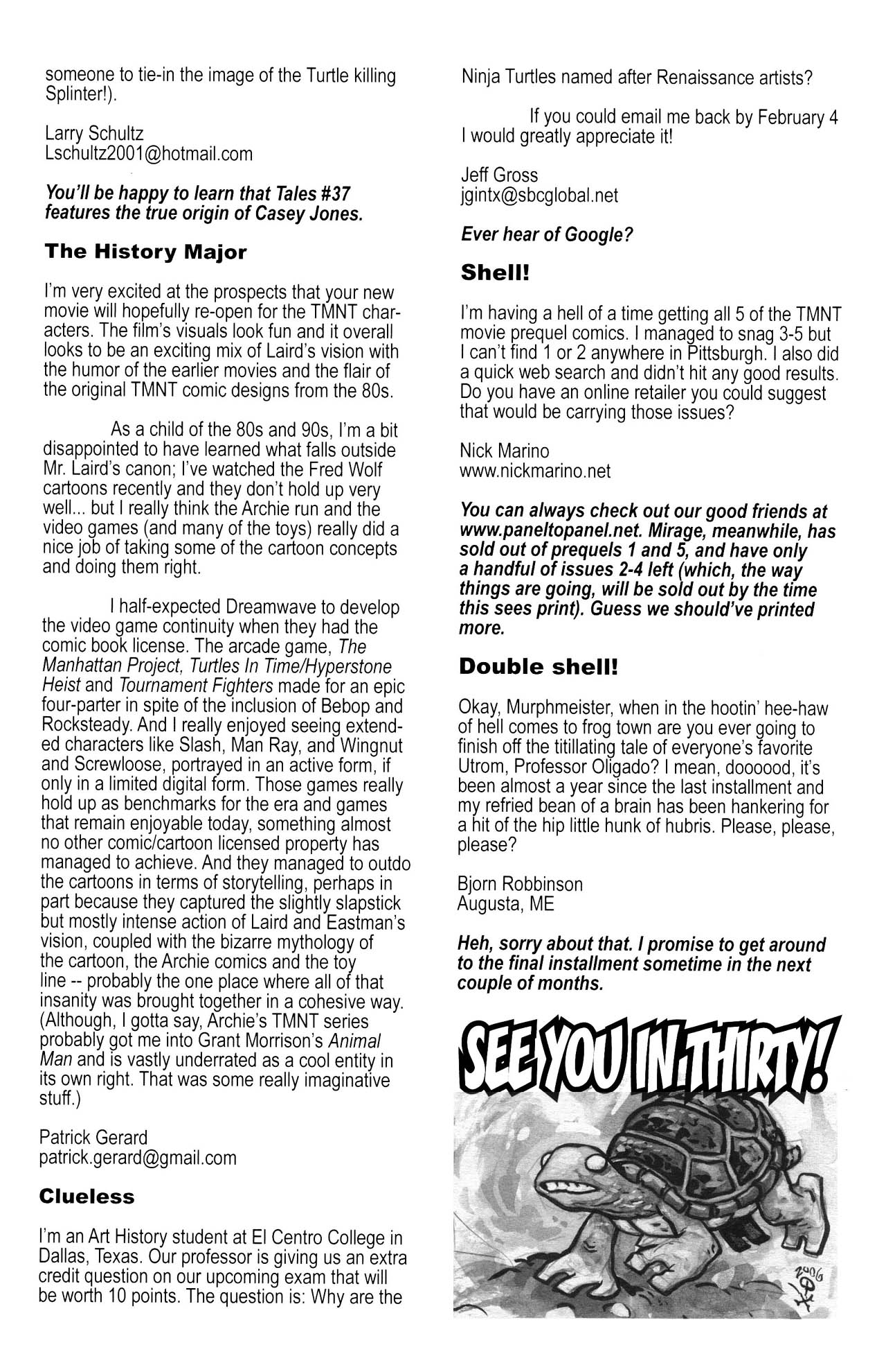 Read online Tales of the TMNT comic -  Issue #34 - 32