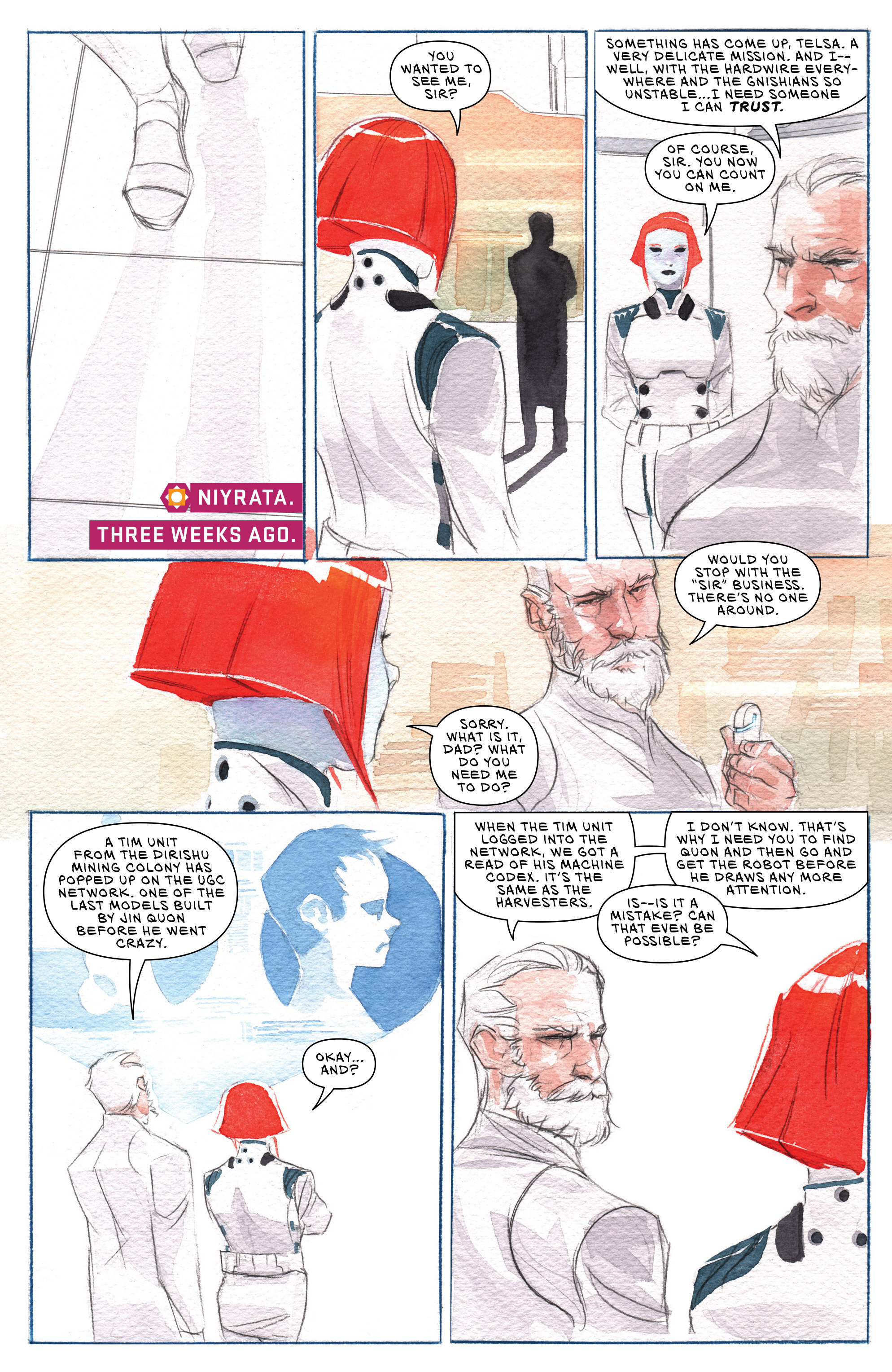 Read online Descender comic -  Issue #13 - 16