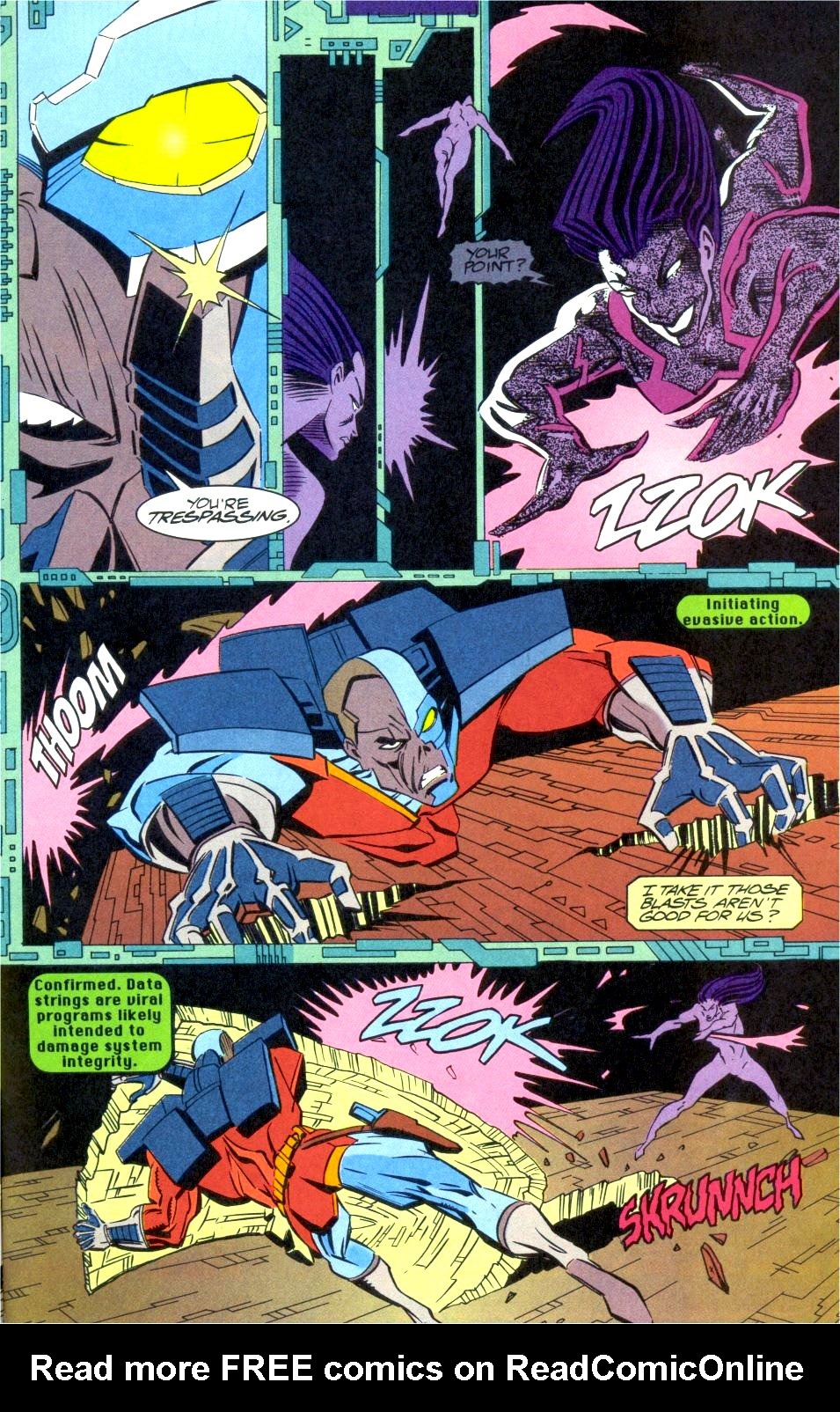 Read online Deathlok (1991) comic -  Issue #22 - 16