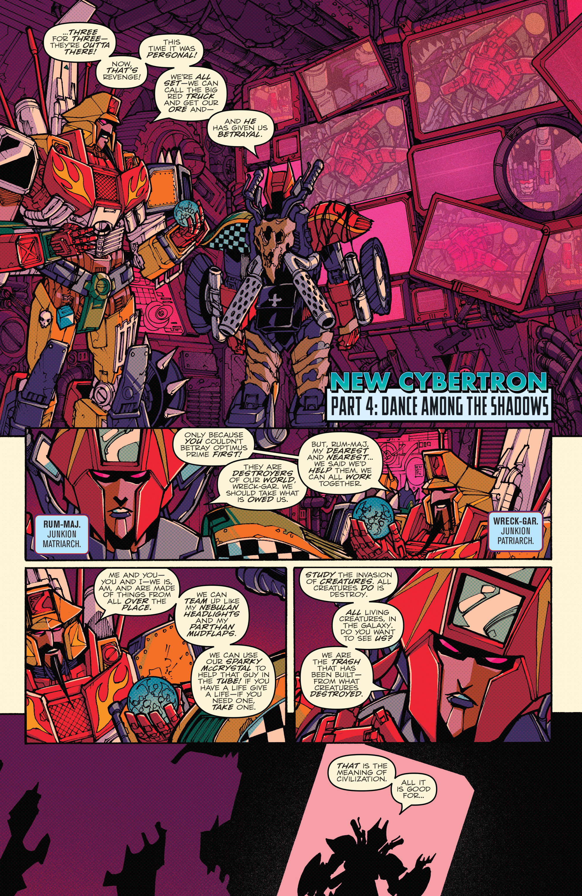 Read online Optimus Prime comic -  Issue #4 - 6