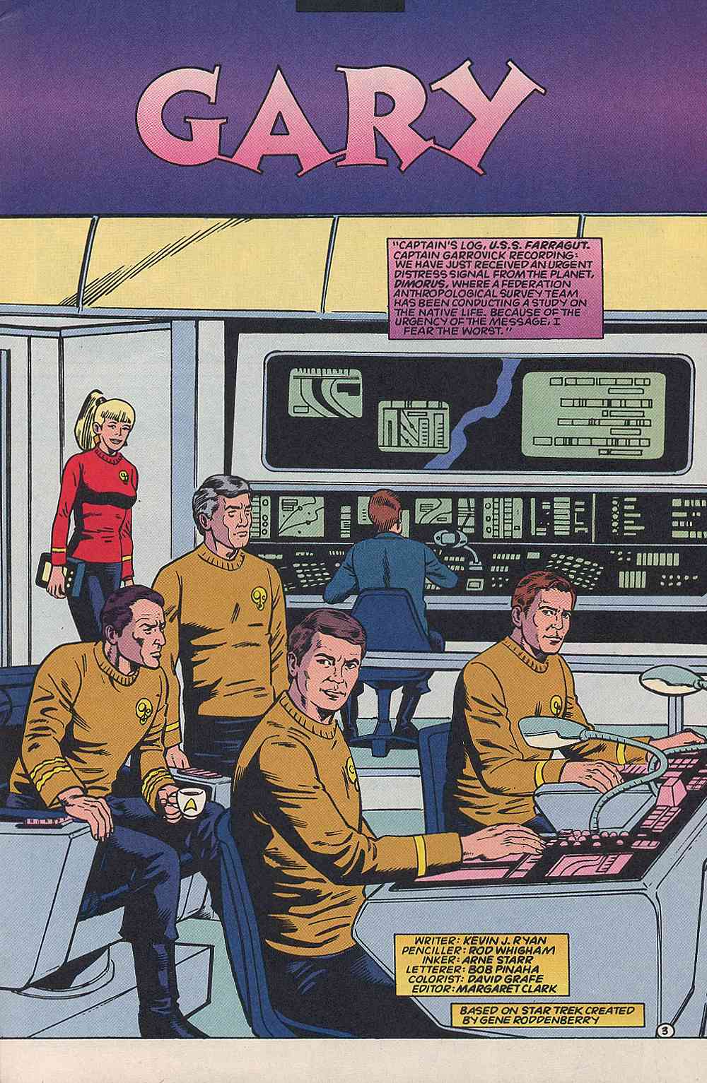 Read online Star Trek (1989) comic -  Issue #64 - 5