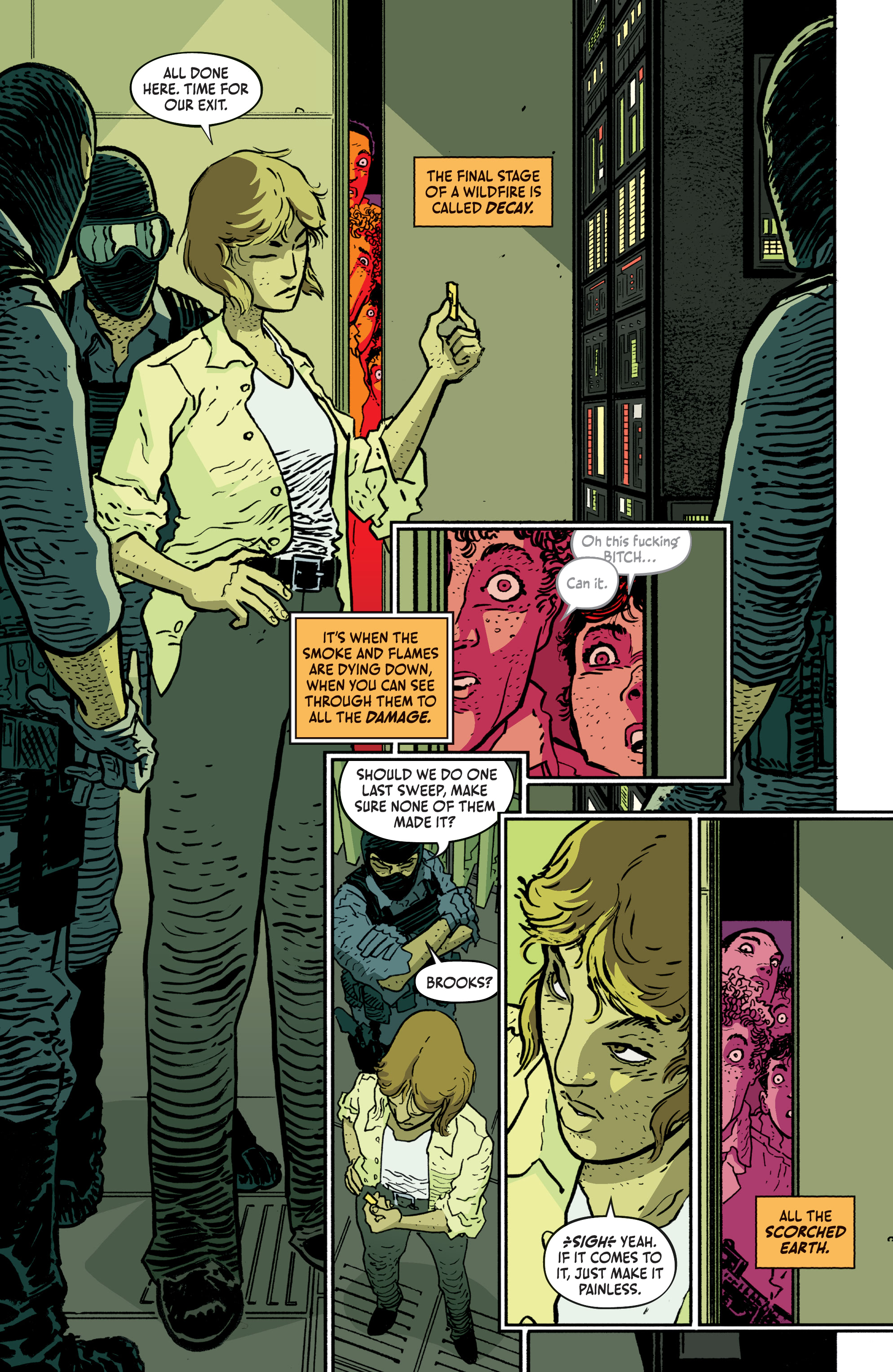Read online Dark Spaces: Wildfire comic -  Issue #5 - 3