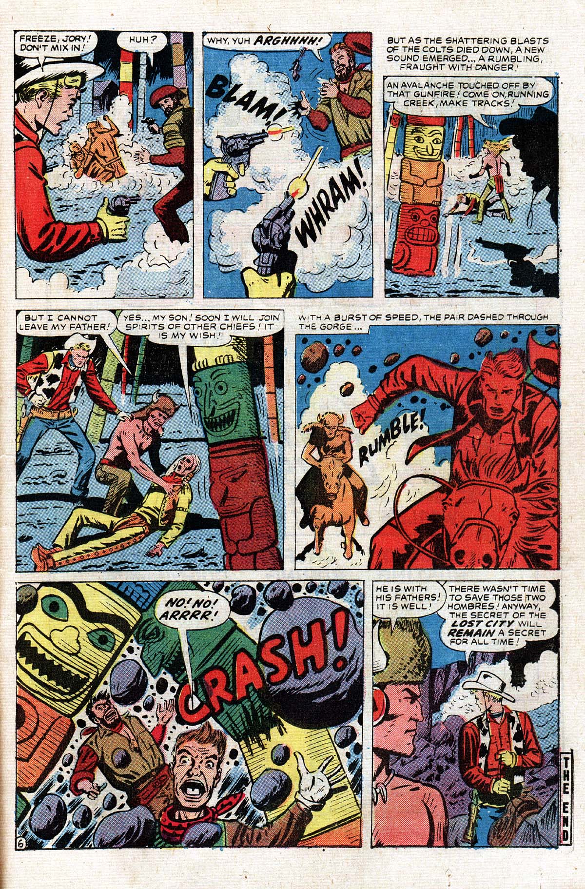 Read online The Mighty Marvel Western comic -  Issue #17 - 17