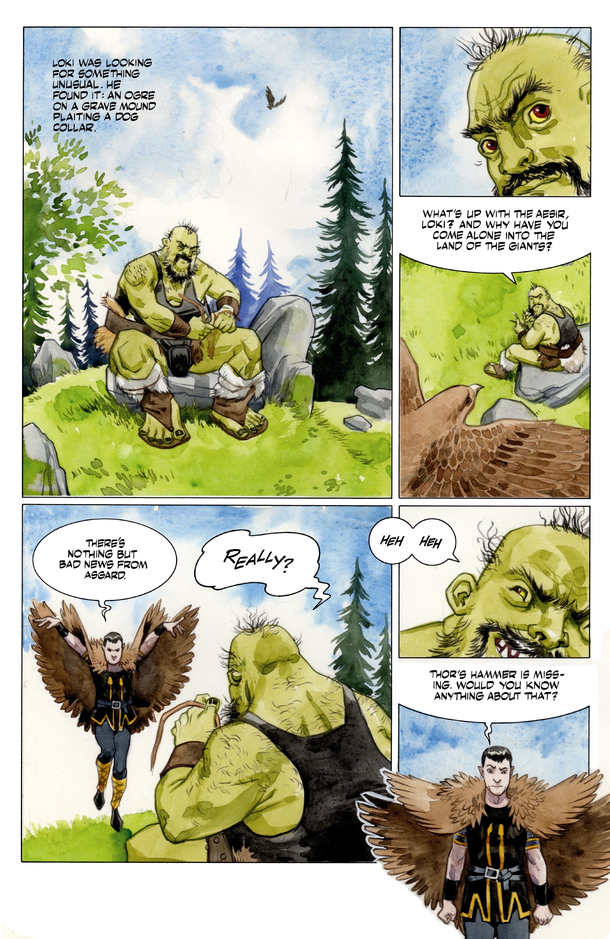 Read online Norse Mythology comic -  Issue #6 - 3
