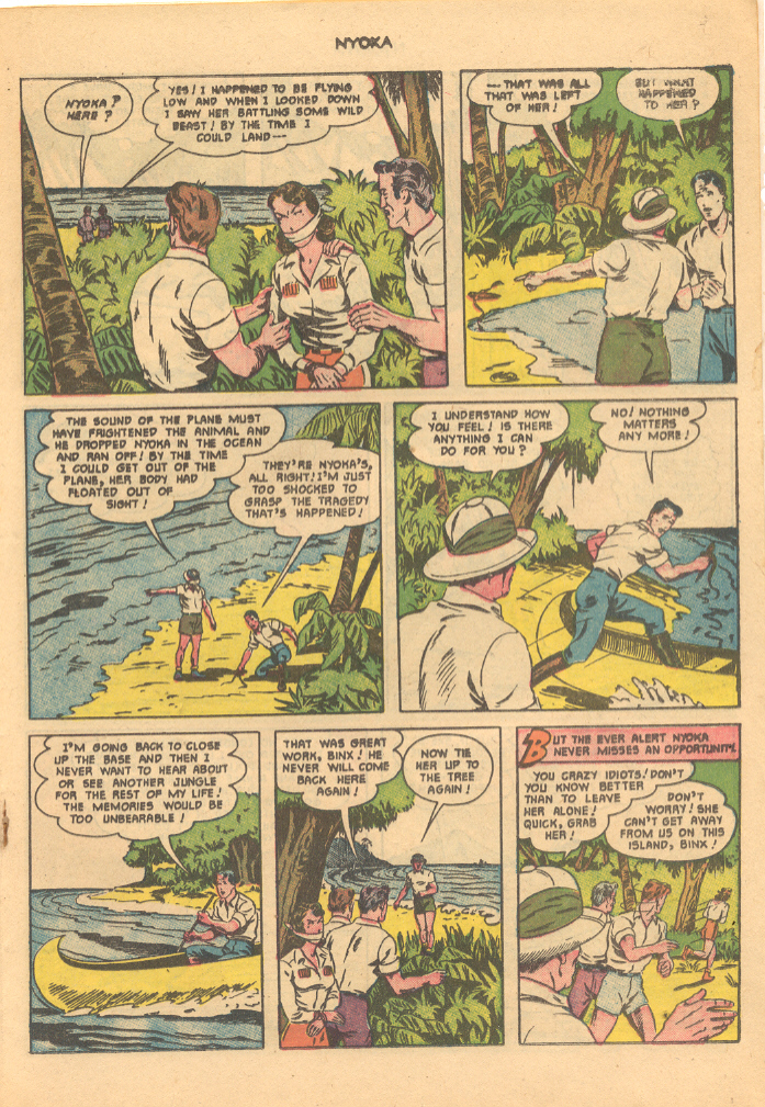 Read online Nyoka the Jungle Girl (1945) comic -  Issue #55 - 19