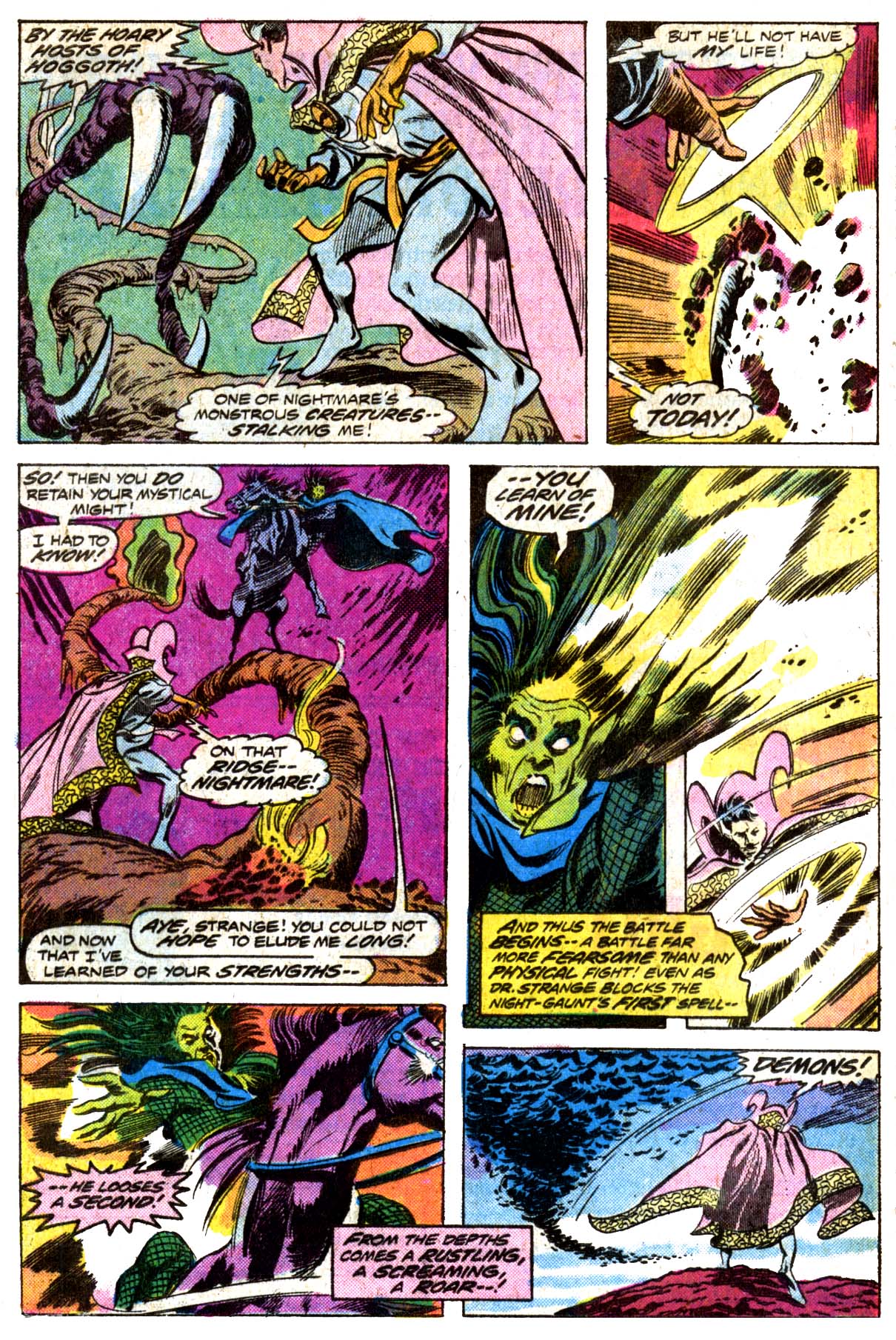 Read online Doctor Strange (1974) comic -  Issue #13 - 7