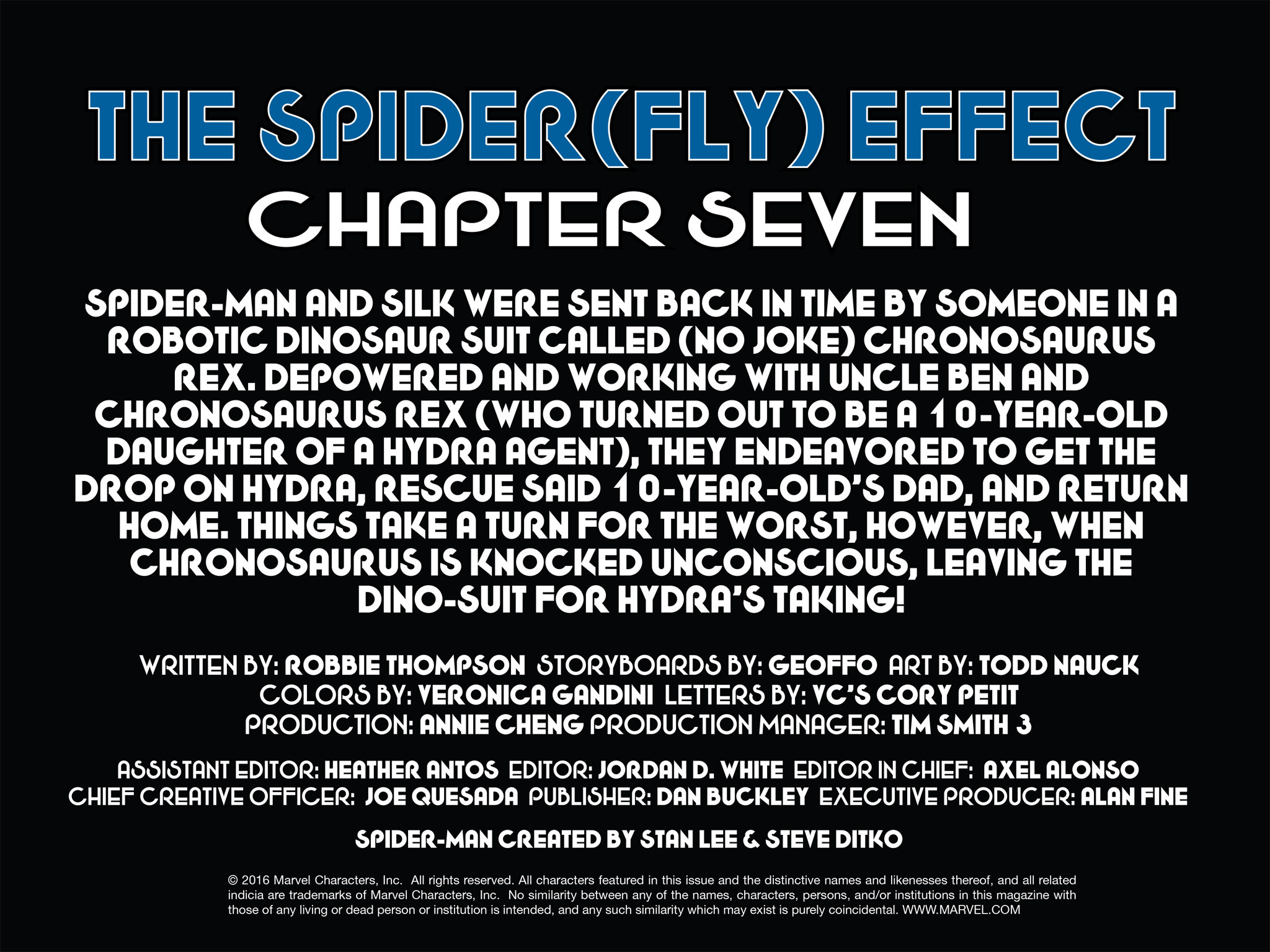 Read online The Amazing Spider-Man & Silk: The Spider(fly) Effect (Infinite Comics) comic -  Issue #7 - 12