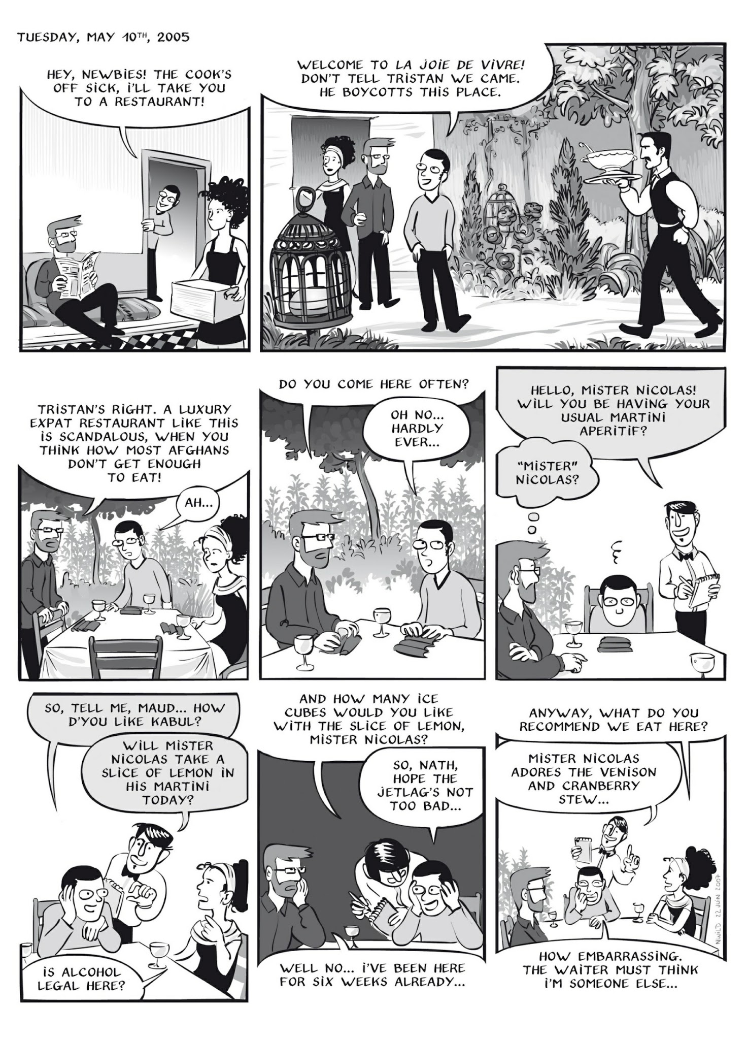 Read online Kabul Disco: How I Managed Not to be Abducted in Afghanistan comic -  Issue # TPB - 80