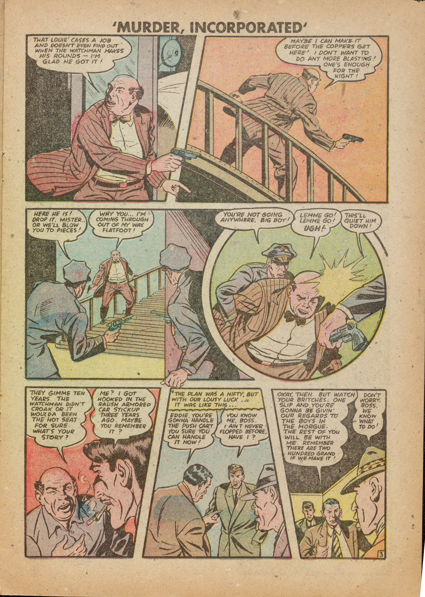 Read online Murder Incorporated (1948) comic -  Issue #9 - 11